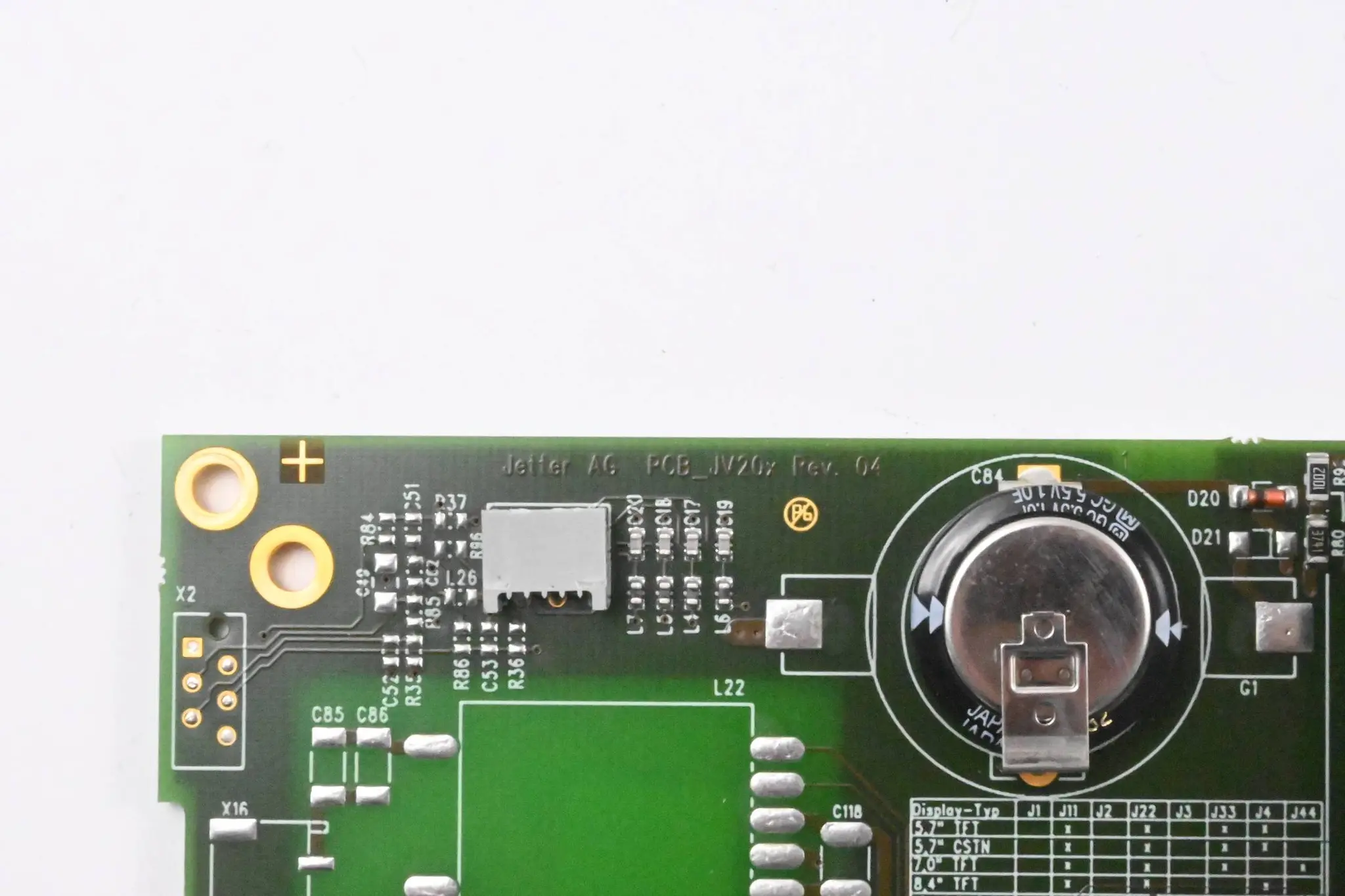 Produktfoto 1 von Jetter Leiterplatte PCB_JV20x Rev. 04