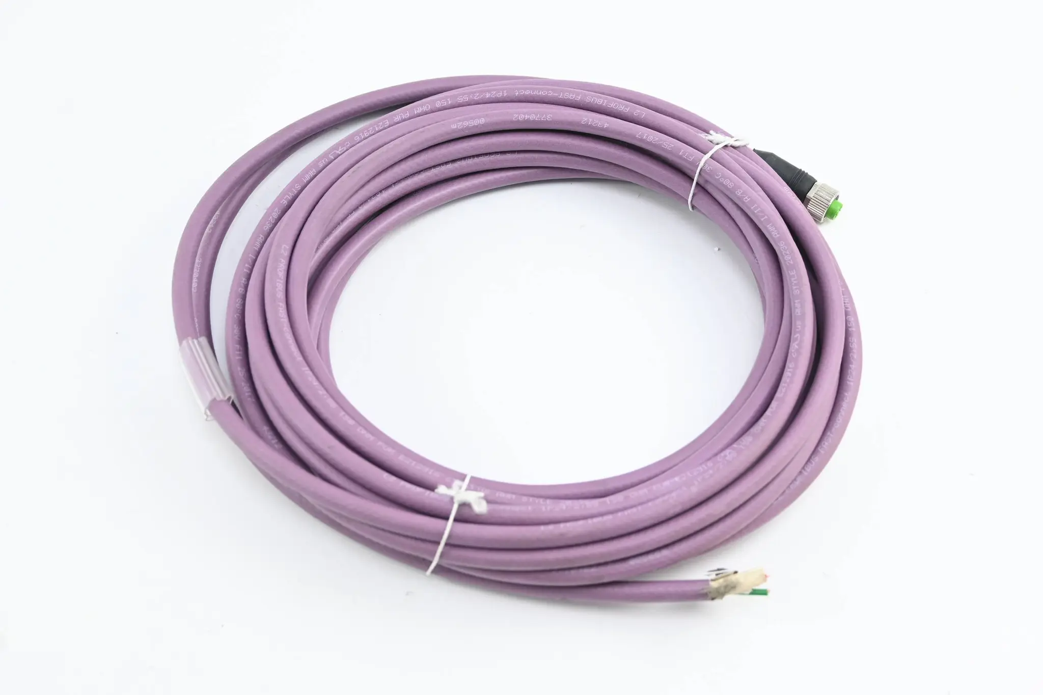 Produktfoto 1 von Murr Elektronik M12 Buchse PUR 1x2xAWG24 geschirmt ( 7000-14061-8401000 ) 10m