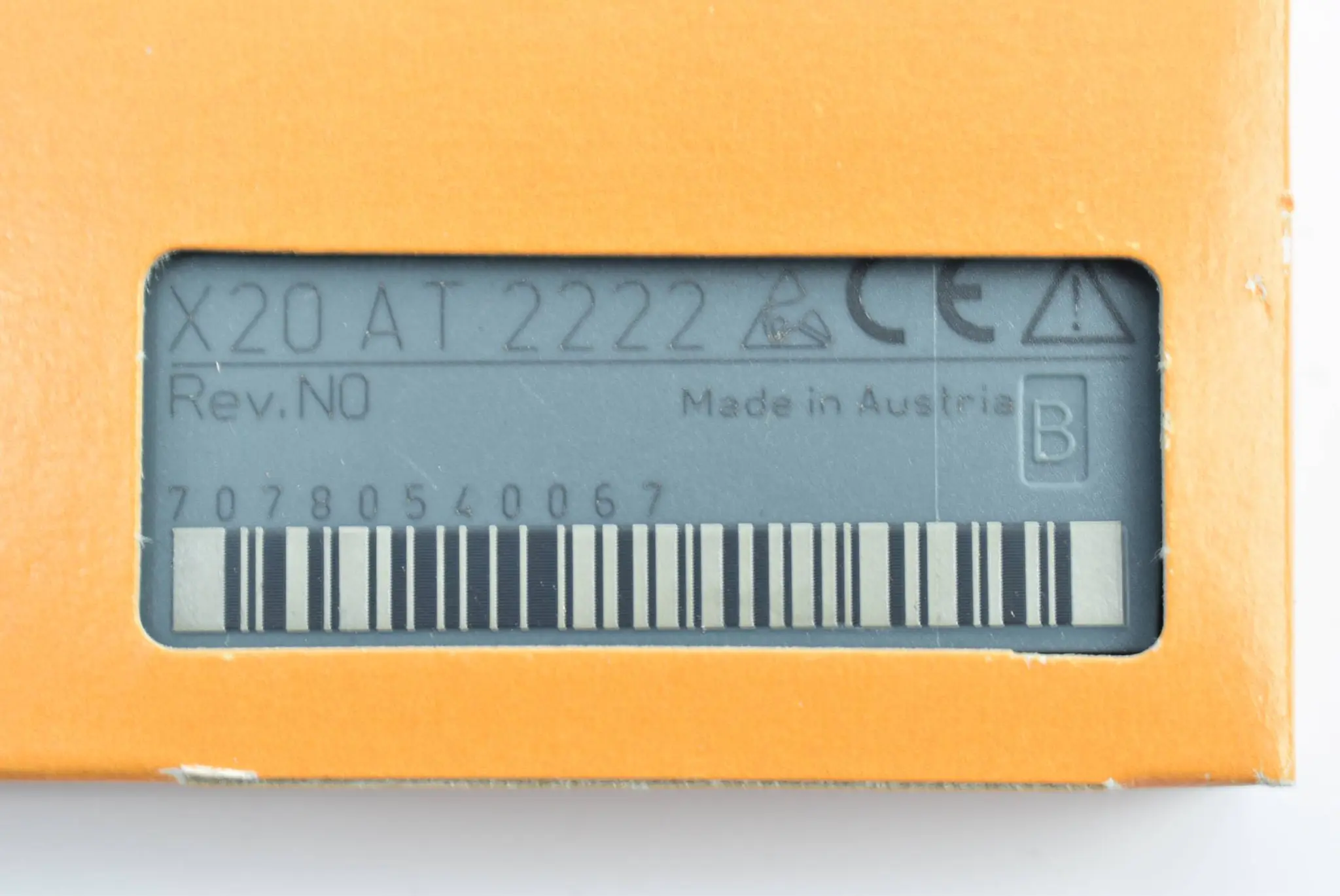 Produktfoto 1 von B&R Automation Temperatur Eingangsmodul X20 AT 2222 ( X20AT2222 ) Rev. N0