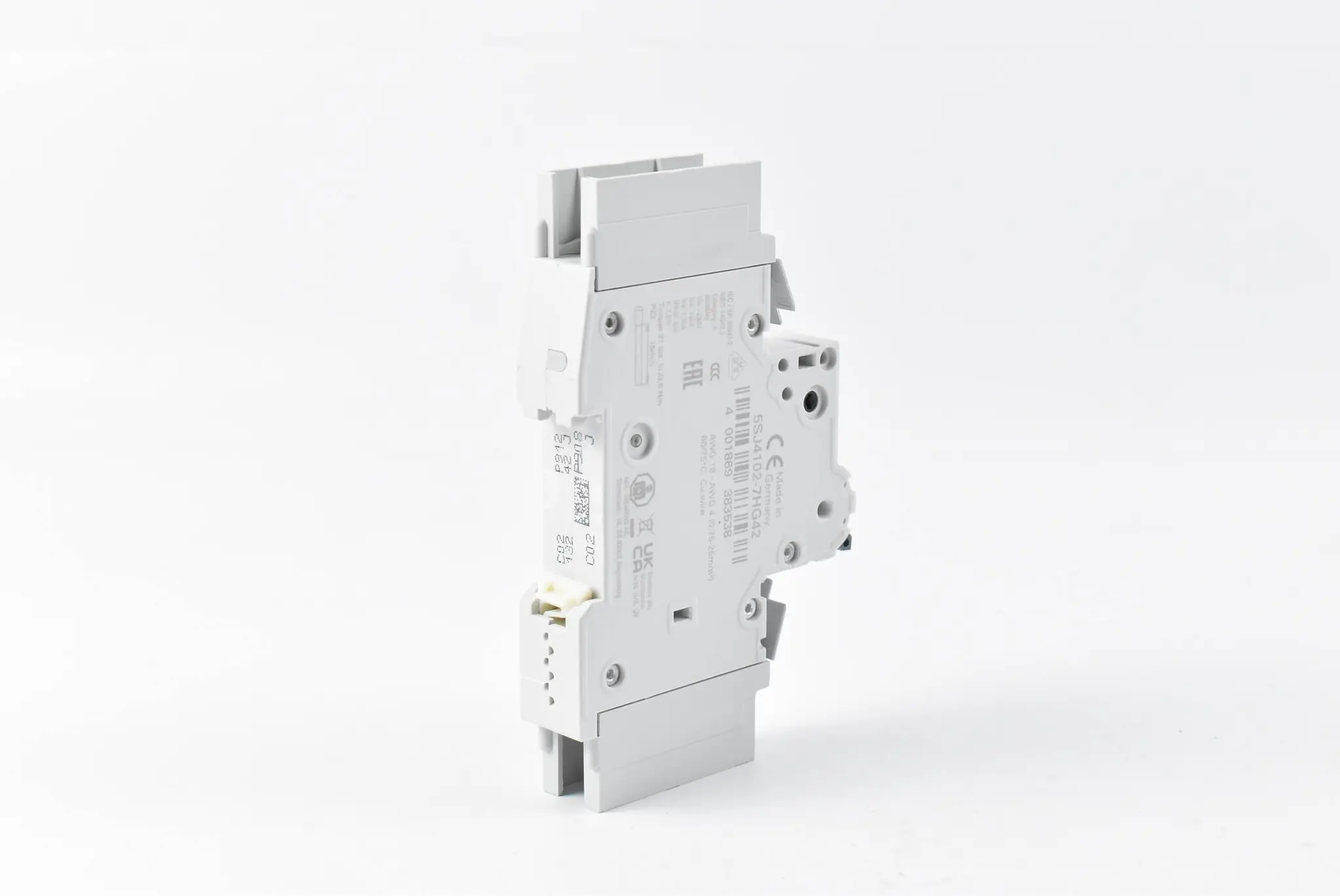 Produktfoto 1 von Siemens Leitungsschutzschalter 10kA 1-polig 5SJ4102-7HG42 ( 5SJ4 102-7HG42 )
