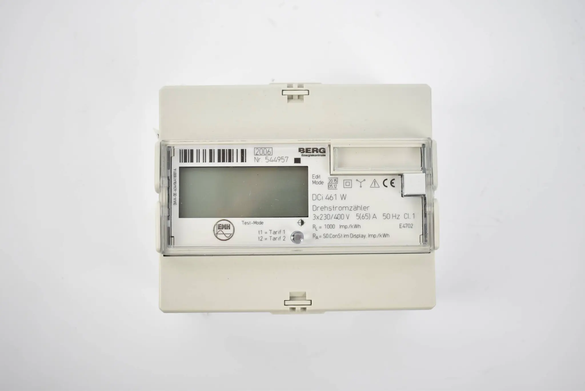 Produktfoto 1 von Berg Drehstromzähler DCi 461 W