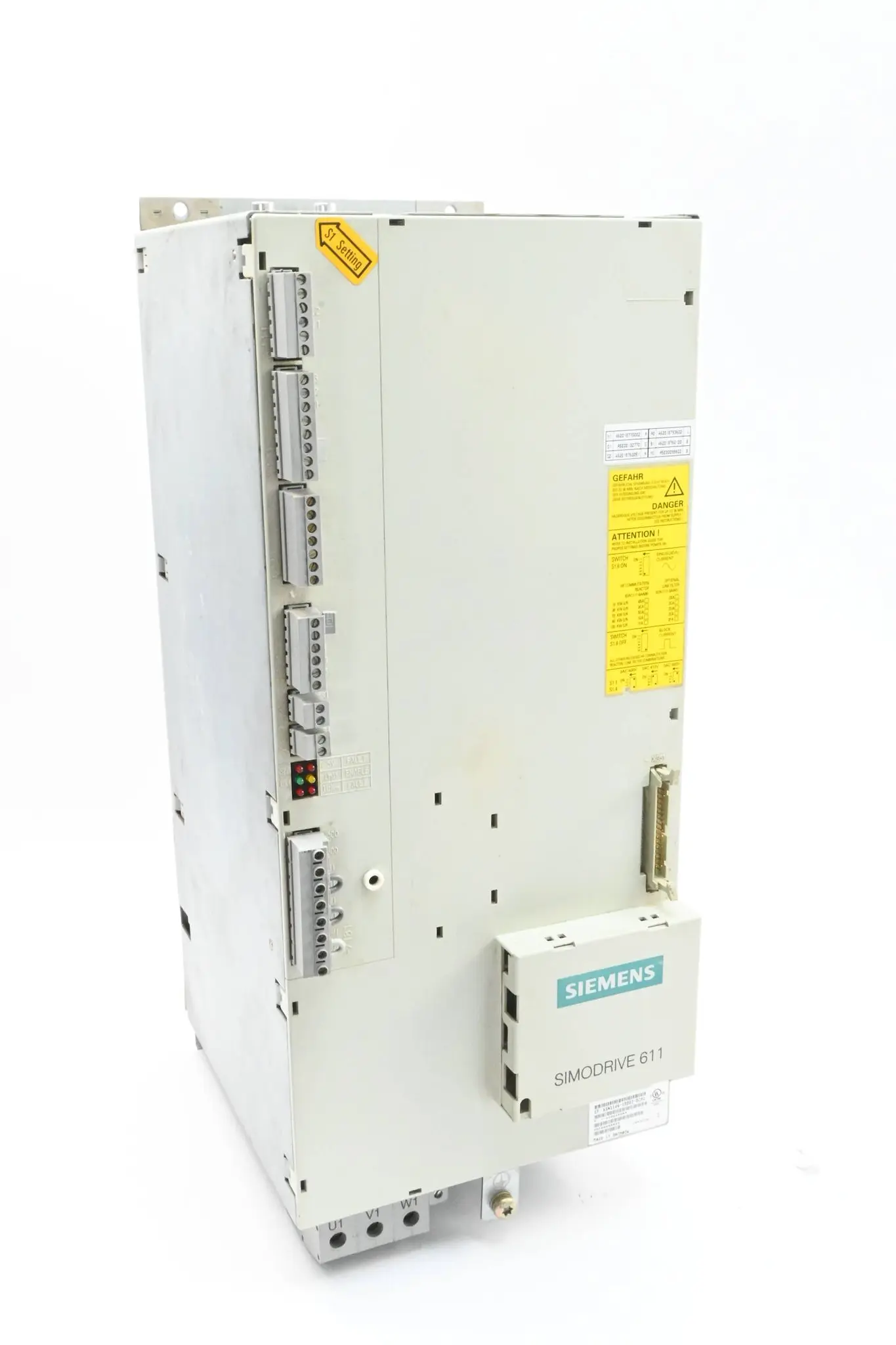 Produktfoto 1 von Siemens Simodrive E/R-Modul 6SN1146-1BB02-0CA1 ( 6SN1 146-1BB02-0CA1 ) V.C