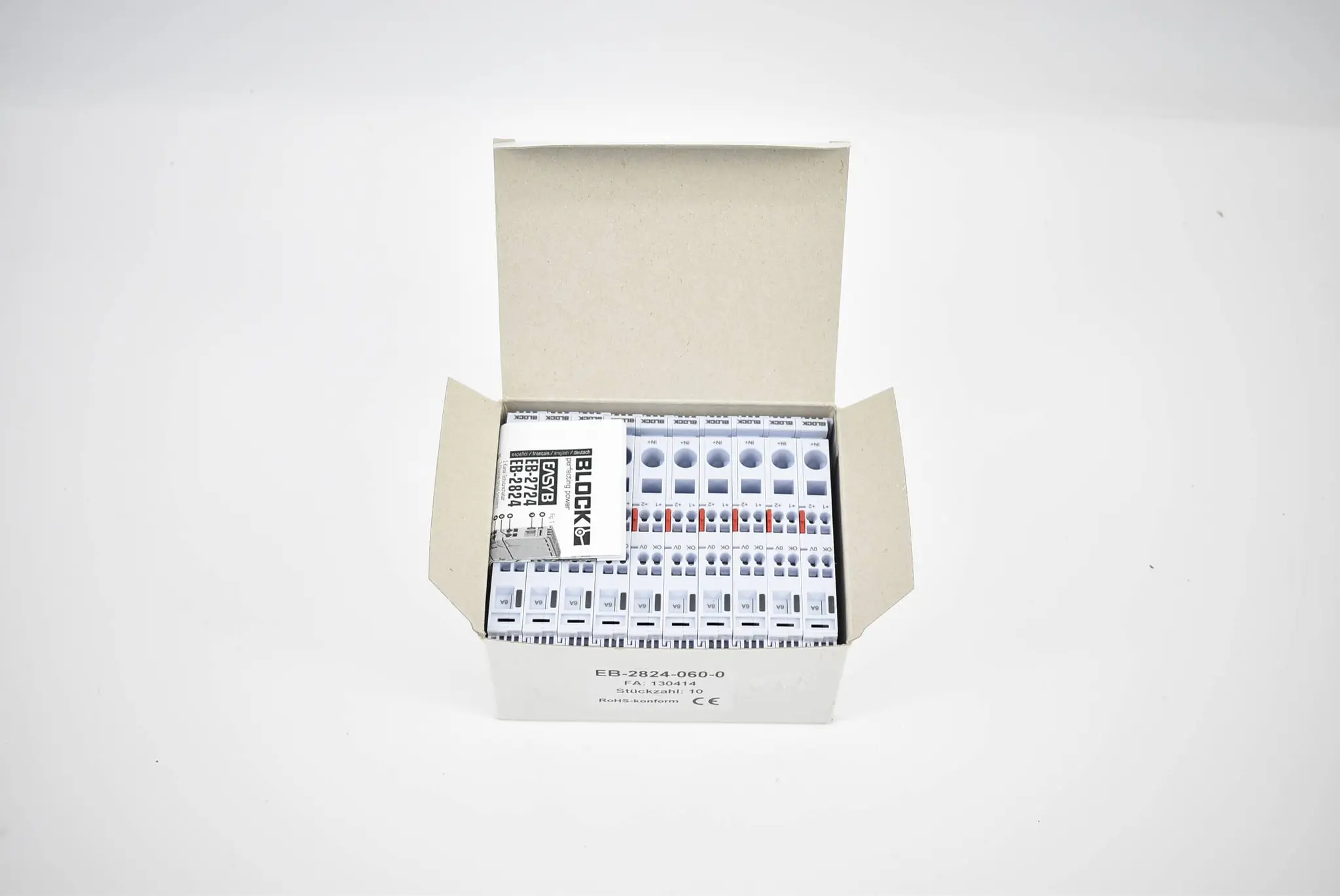 Produktfoto 1 von Block Electronic Circuit Breaker EB-2824-060-0 ( 10er Pack )