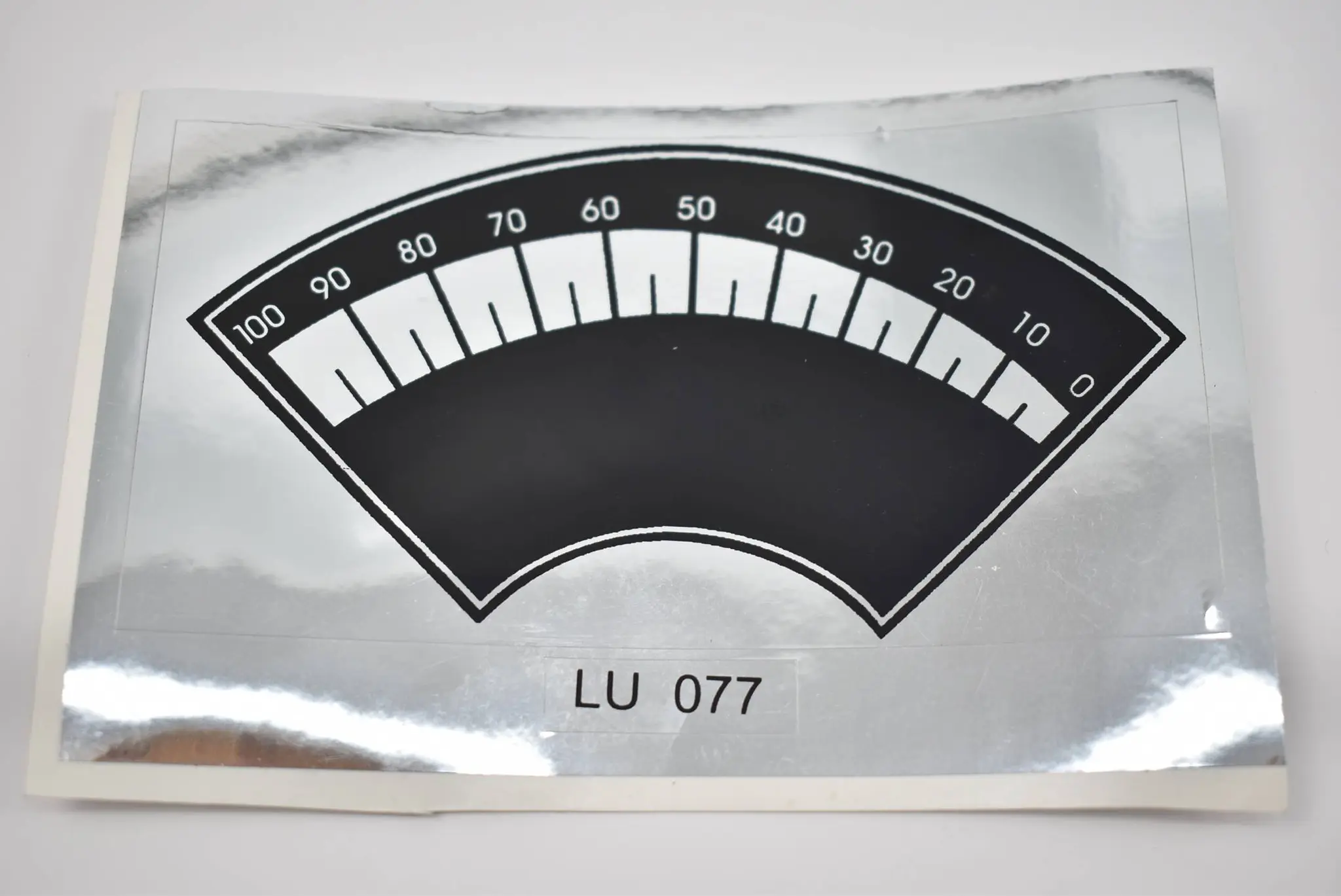 Produktfoto 1 von Piktogramm Aufkleber Neigungsmesser LU 077 ( LU077 ) VE 11 Stück