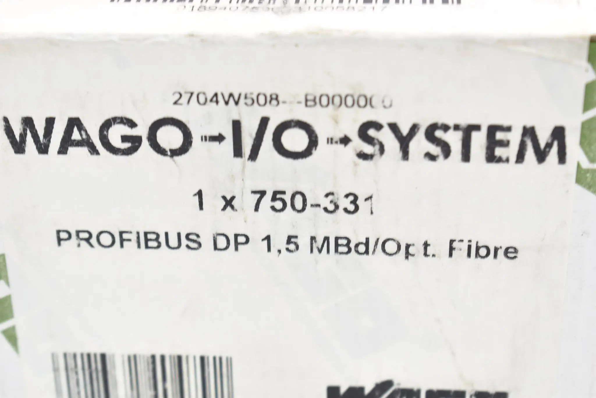 Produktfoto 1 von Wago Feldbuskoppler PROFIBUS DP 750-331 ( 750-331 )