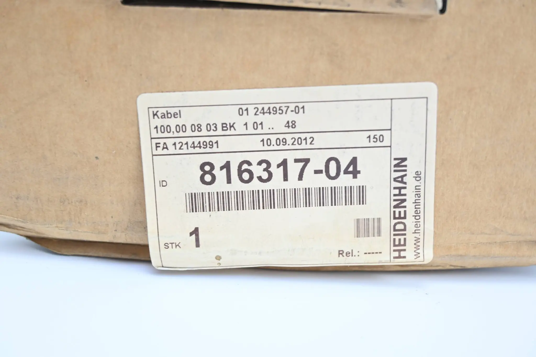 Produktfoto 1 von Heidenhain Kabel 816317-04 ( 100,0m )
