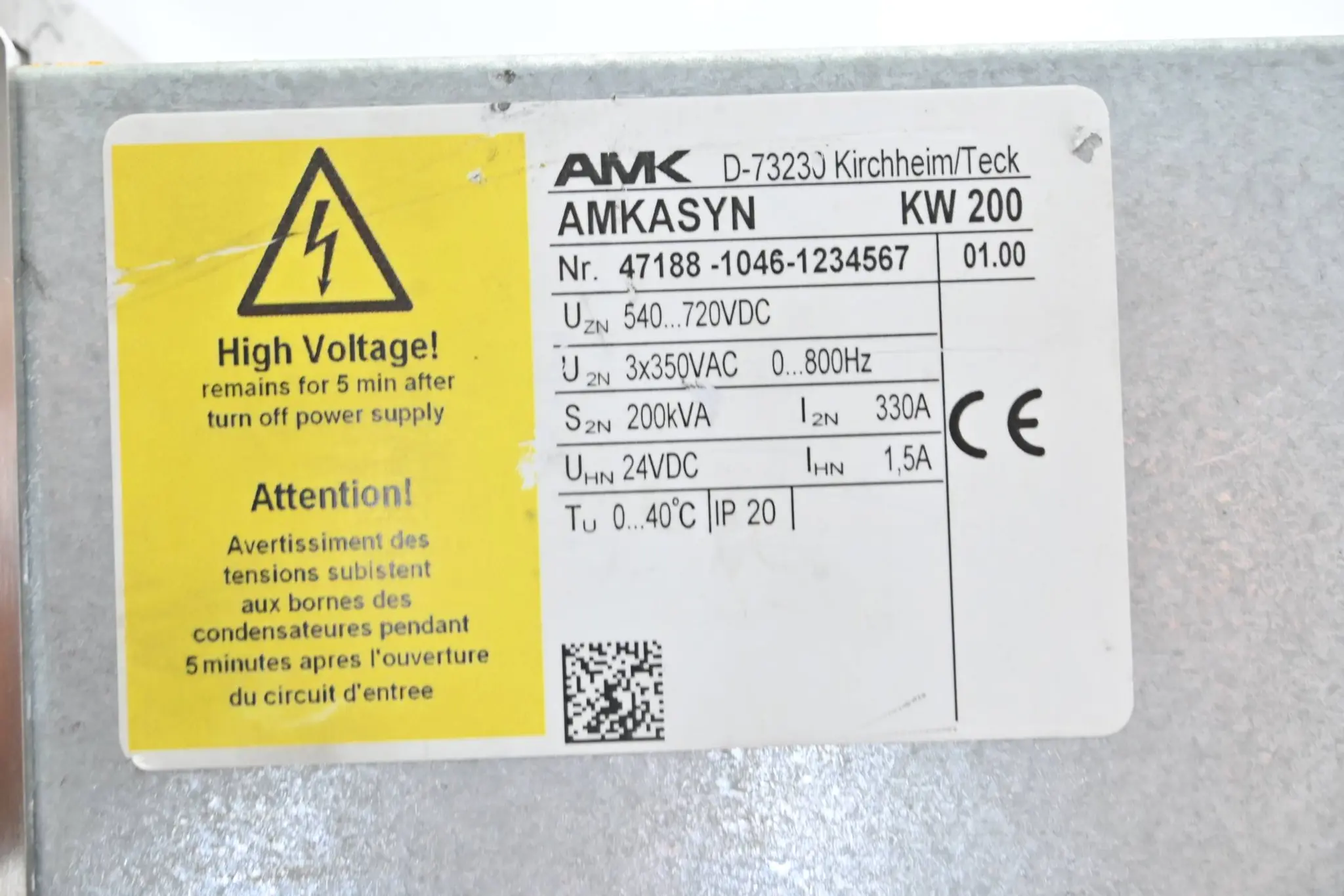 Produktfoto 1 von AMK AMKASYN Kompaktwechselrichter KW 200 KW200
