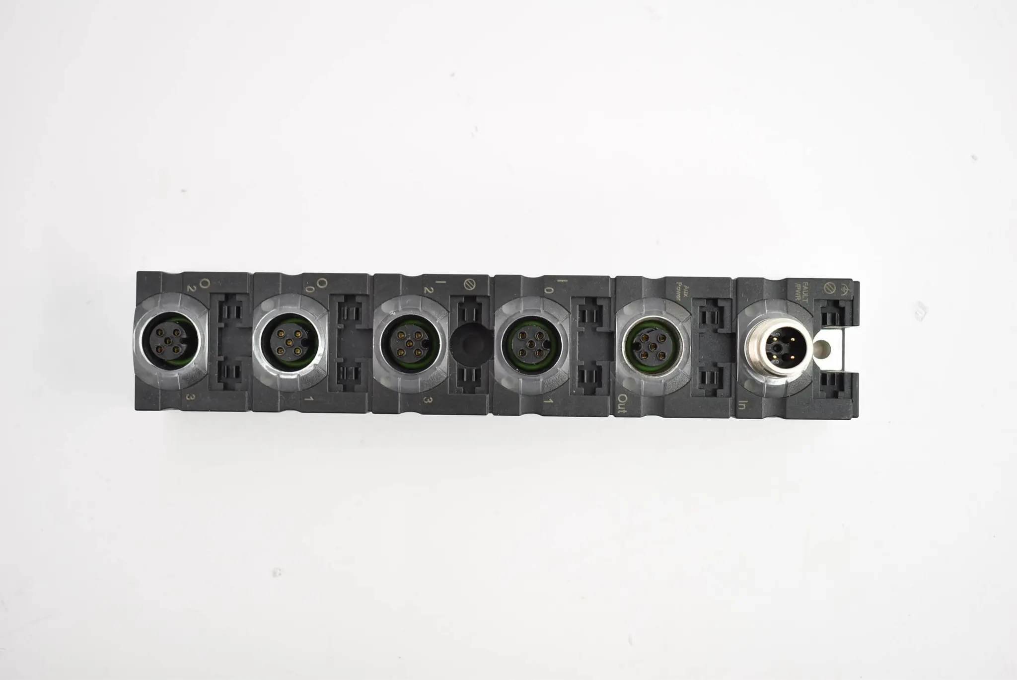 Produktfoto 1 von Murr Elektronik Erweiterungsmodul MASI68 DI4/0,19A DO4/1A AB E 4xM12 ( 56439 )