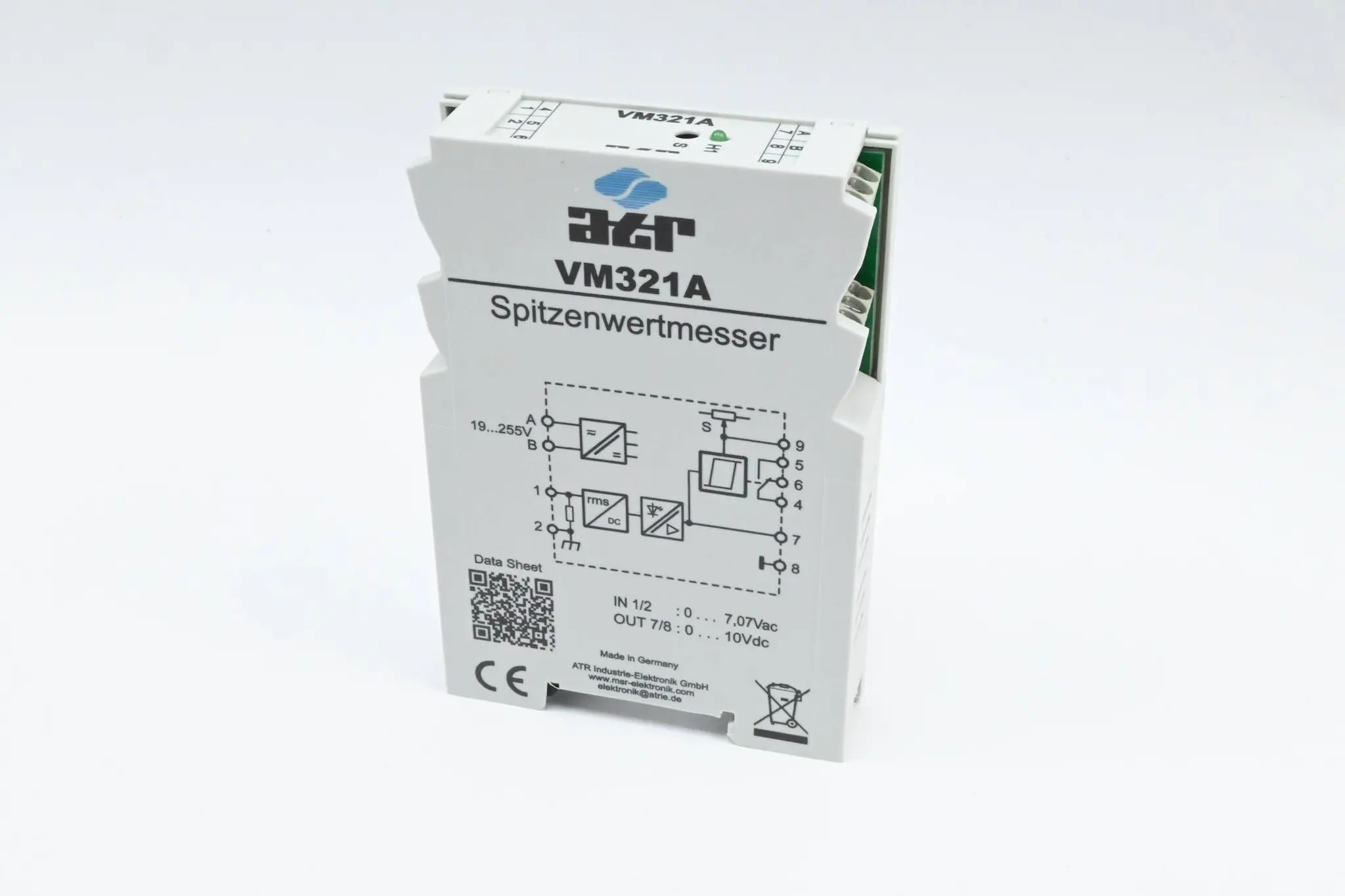 Produktfoto 1 von ATR Spitzenwertmesser 80-250Hz VM321A
