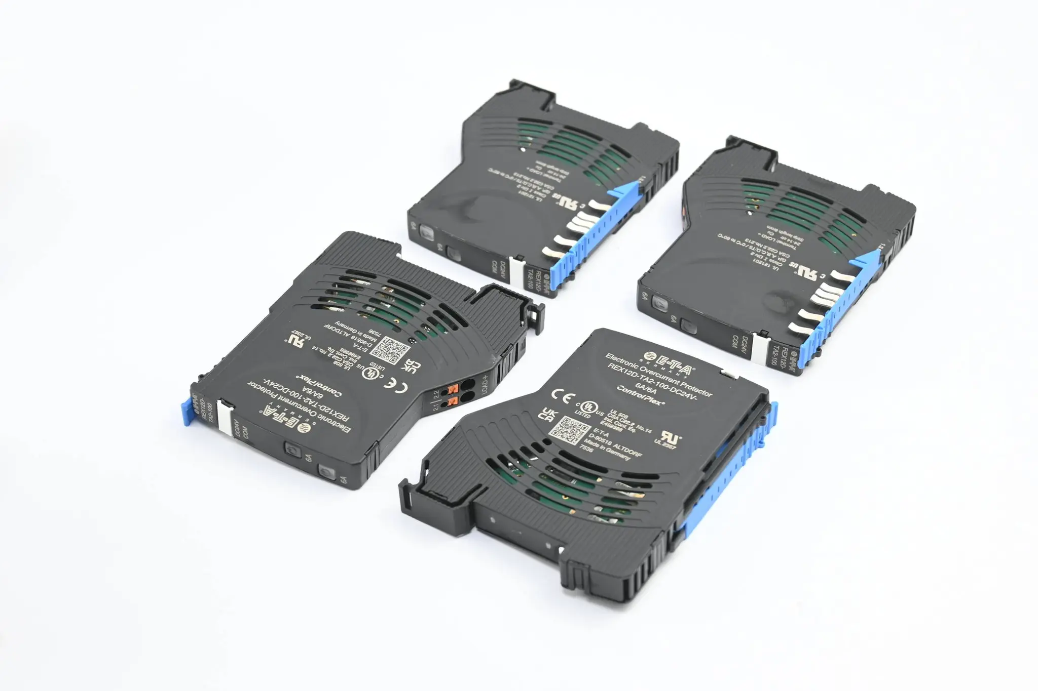 Produktfoto 1 von ETA 4 Stück elektronischer Sicherungsautomat REX12D-TA2-100-DC24V-6A/6A