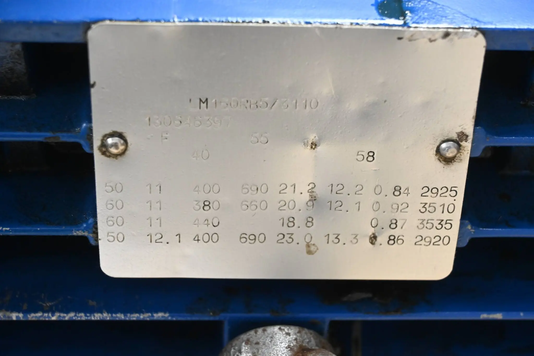 Produktfoto 1 von Lowara Motor LM150RB5/3110 inkl. Lowara Pumpe SVI6004/05S110T ( 24-72 m3/h )