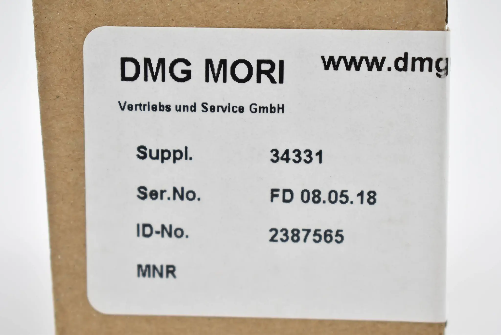 Produktfoto 1 von DMG Mori Pneumatik Rohrfeder-Manometer Druckluft 2387565