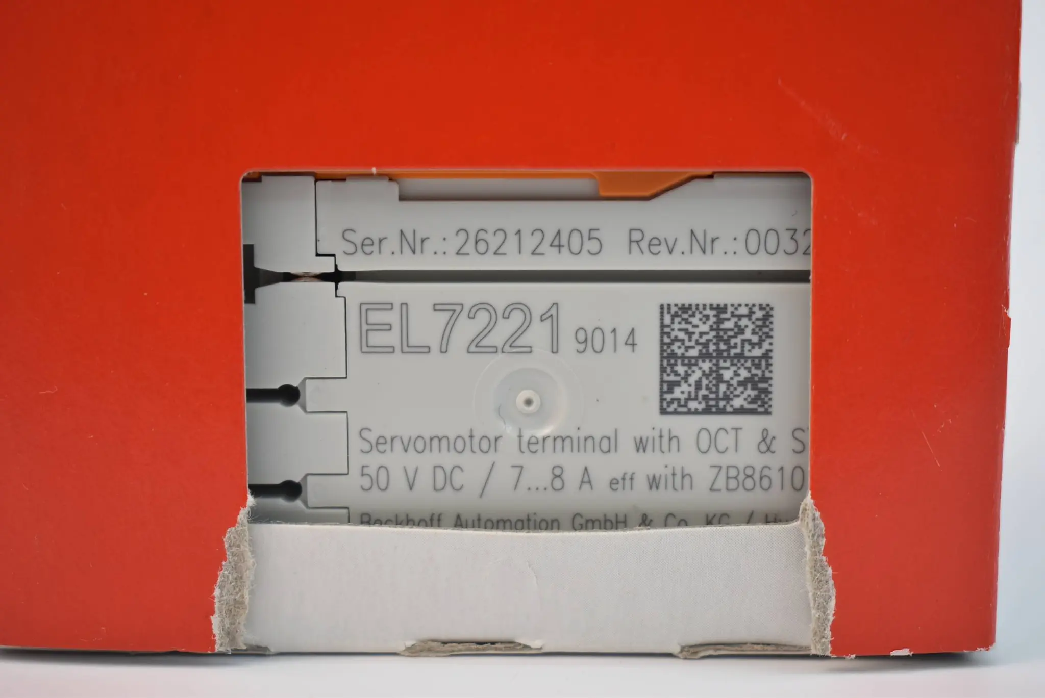 Produktfoto 1 von Beckhoff EtherCAT-Klemme 1-Kanal-Motion-Interface EL7221-9014 ( EL 7221-9014 )