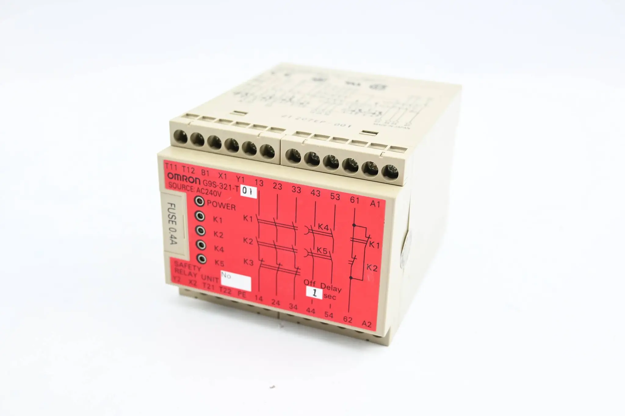Produktfoto 1 von Omron Sicherheitsrelais 240 VAC ( G9S-321-T01 )