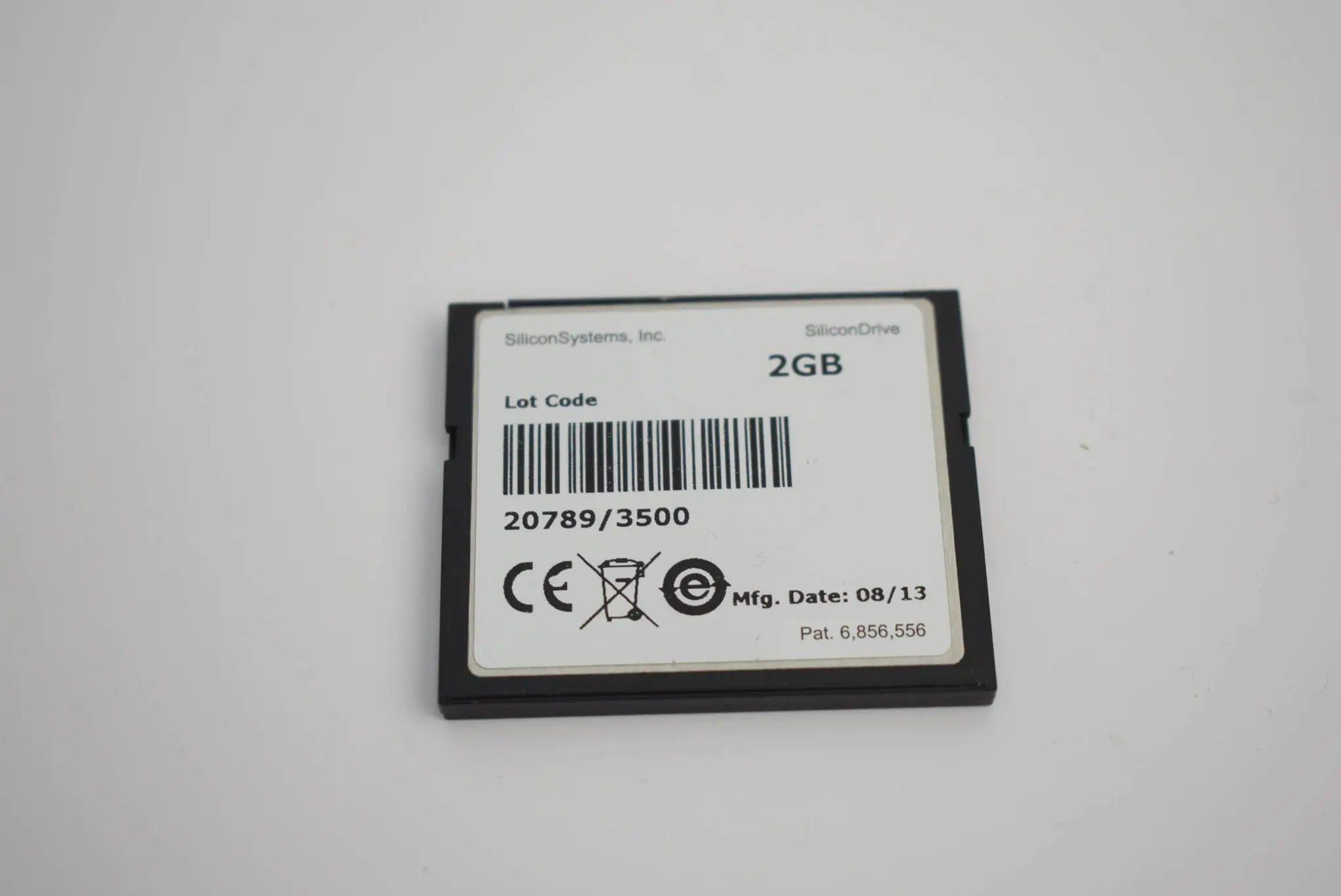 Produktfoto 1 von Beckhoff Kompakt-Flash-Karte 2GB CX1800-0202-0002 ( CX1900-0025 )