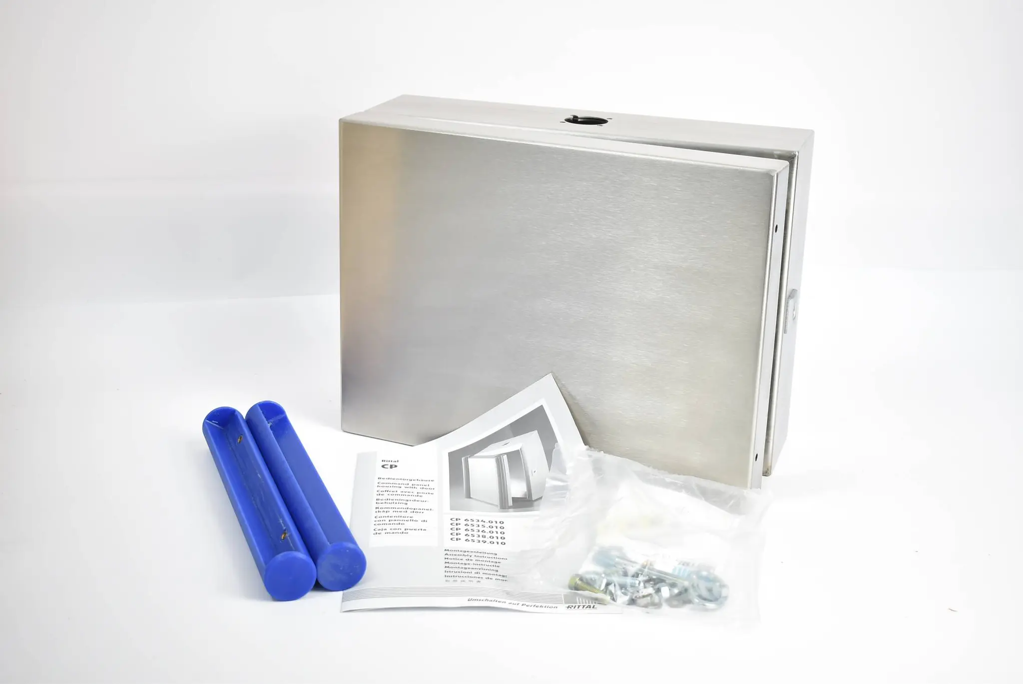 Produktfoto 1 von Rittal Standardschaltschrank Edelstahl 400x300x150mm CP 6536 010 ( CP6536010 )