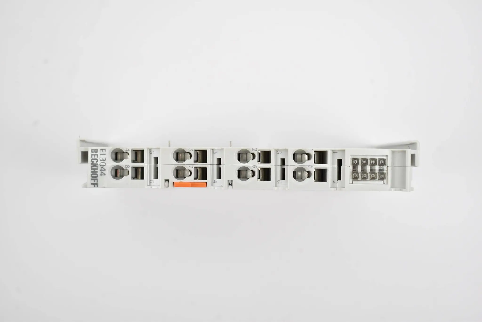 Produktfoto 1 von Beckhoff EtherCAT-Klemme 4-Kanal-Analog-Eingang 0-20 mA 12Bit EL3044 ( EL 3044 )