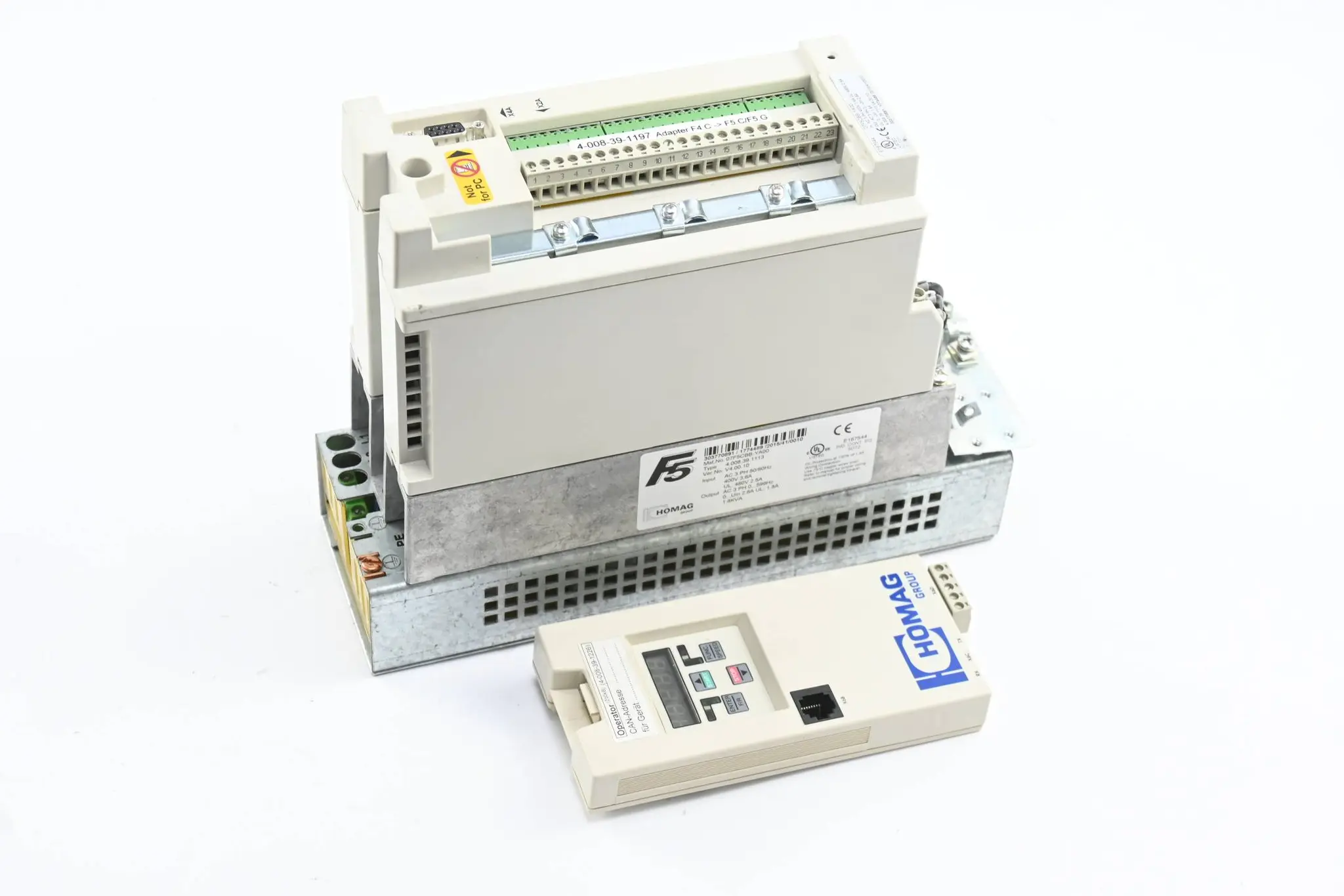 Produktfoto 1 von KEB Frequenzumrichter 07.F5.CBB-YA00 inkl. Bedienpanel 00F5060-5A11