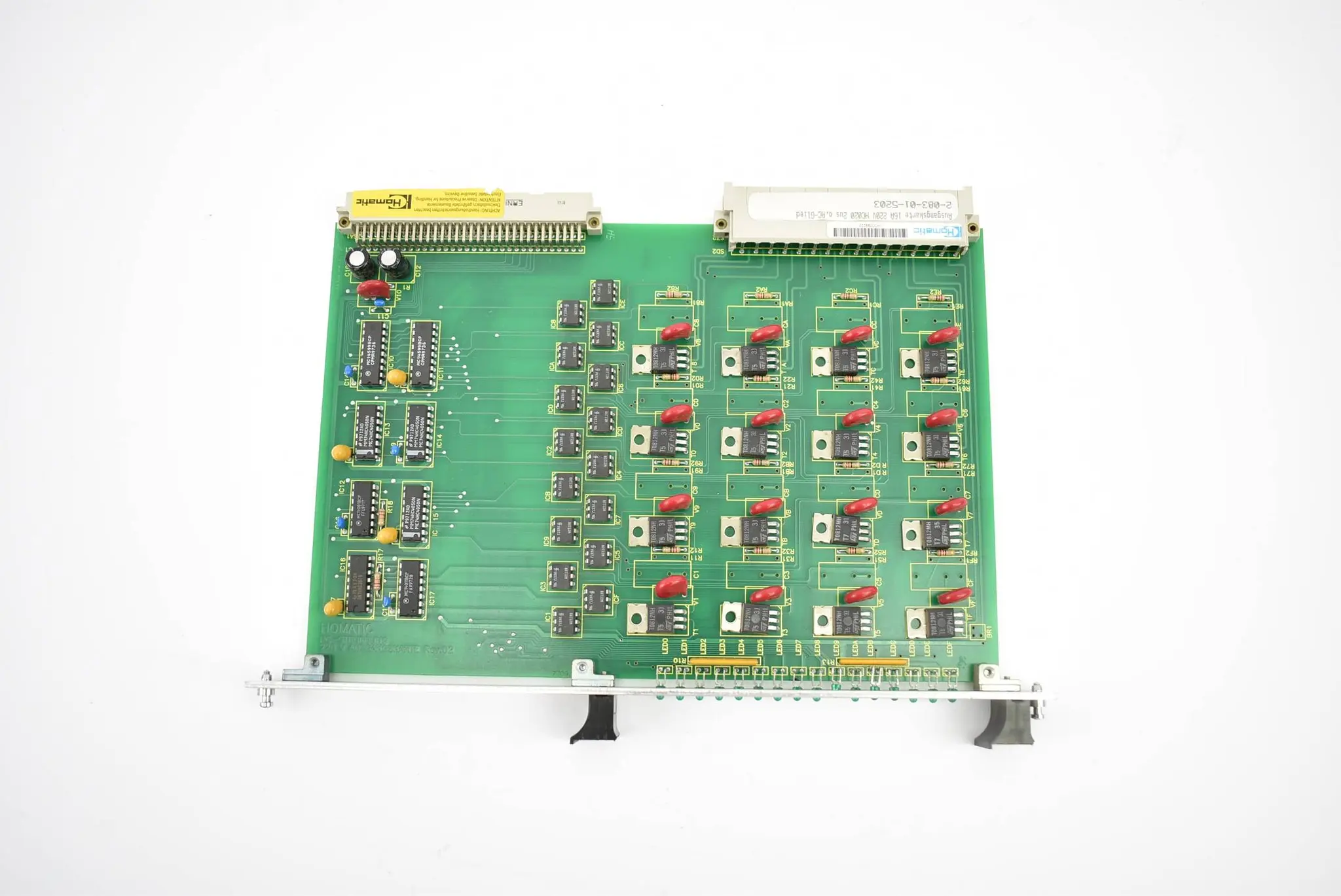 Produktfoto 1 von Homatic Ausgangskarte 16A 220V HC020 2US o. RC-Glied 8 2-083-01-5203