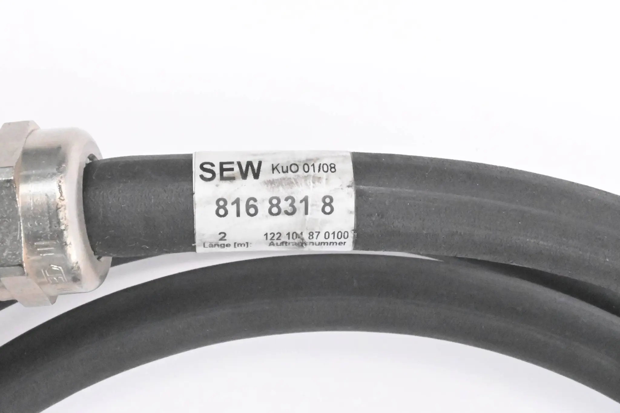 Produktfoto 1 von SEW-Eurodrive Verbindungskabel 816 831 8 ( 8168318 ) 2,00m