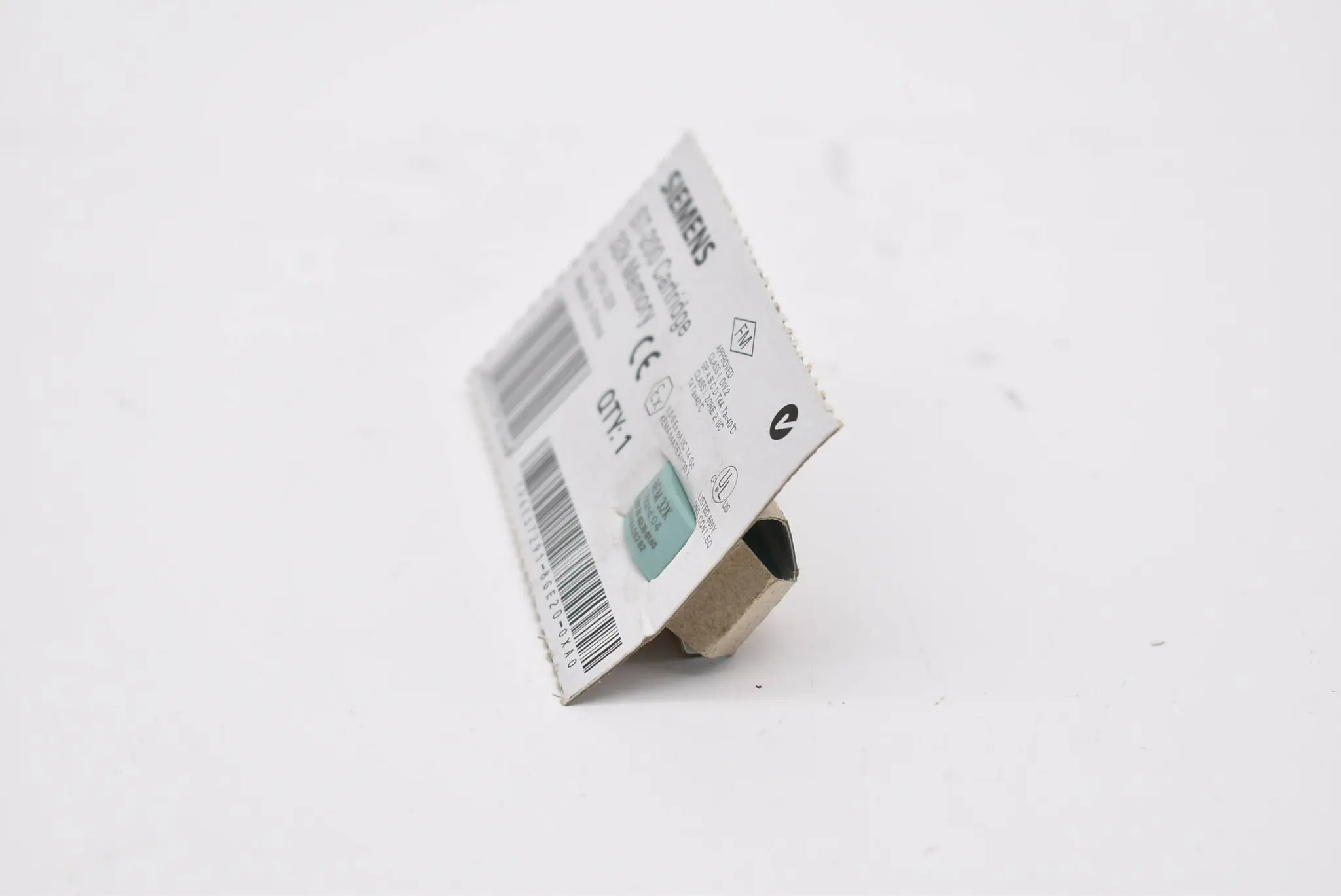 Produktfoto 1 von Siemens S7-200 Cartridge 32k Memory 6ES7 291-8GE20-0XA0 ( 6ES7291-8GE20-0XA0 ) E4