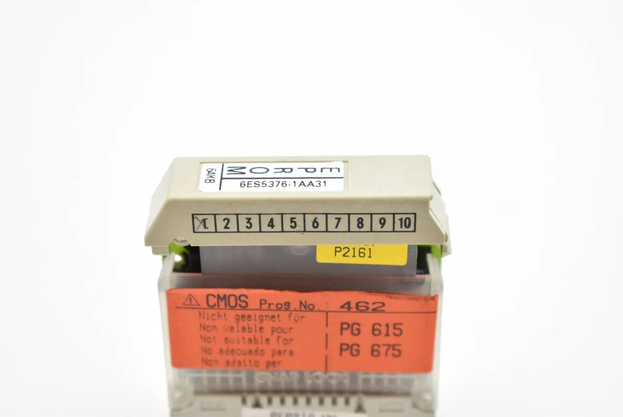Produktfoto 1 von Siemens simatic S5 Memory Eprom 64KB 6ES5376-1AA31 ( 6ES5 376-1AA31 )