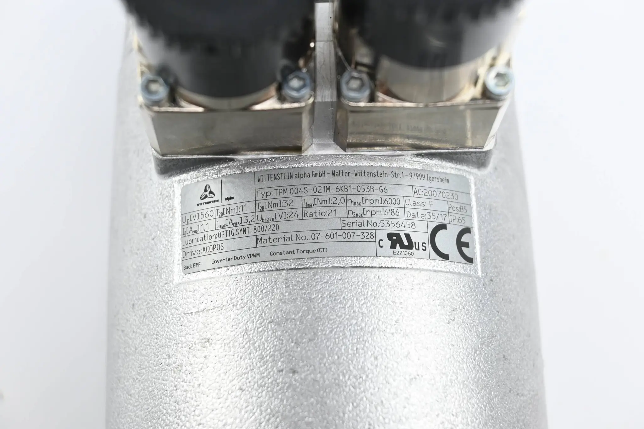 Produktfoto 1 von Wittenstein Alpha rotativer Servoaktuator TPM 004S-021M-6KB1-053B-G6