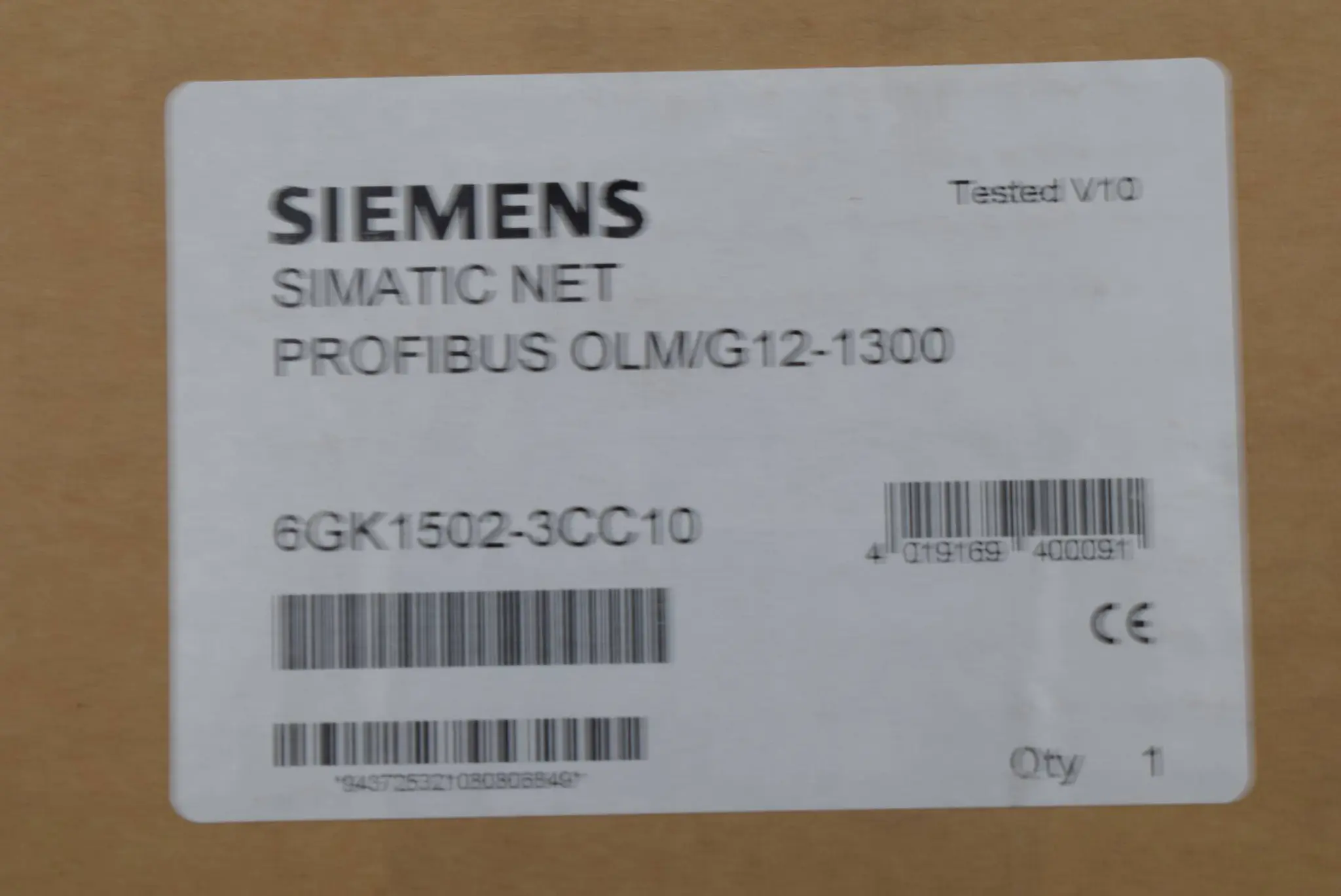 Produktfoto 1 von Siemens Simatic Net Profibus OLM/G12-1300 6GK1502-3CC10 ( 6GK1 502-3CC10 ) V10