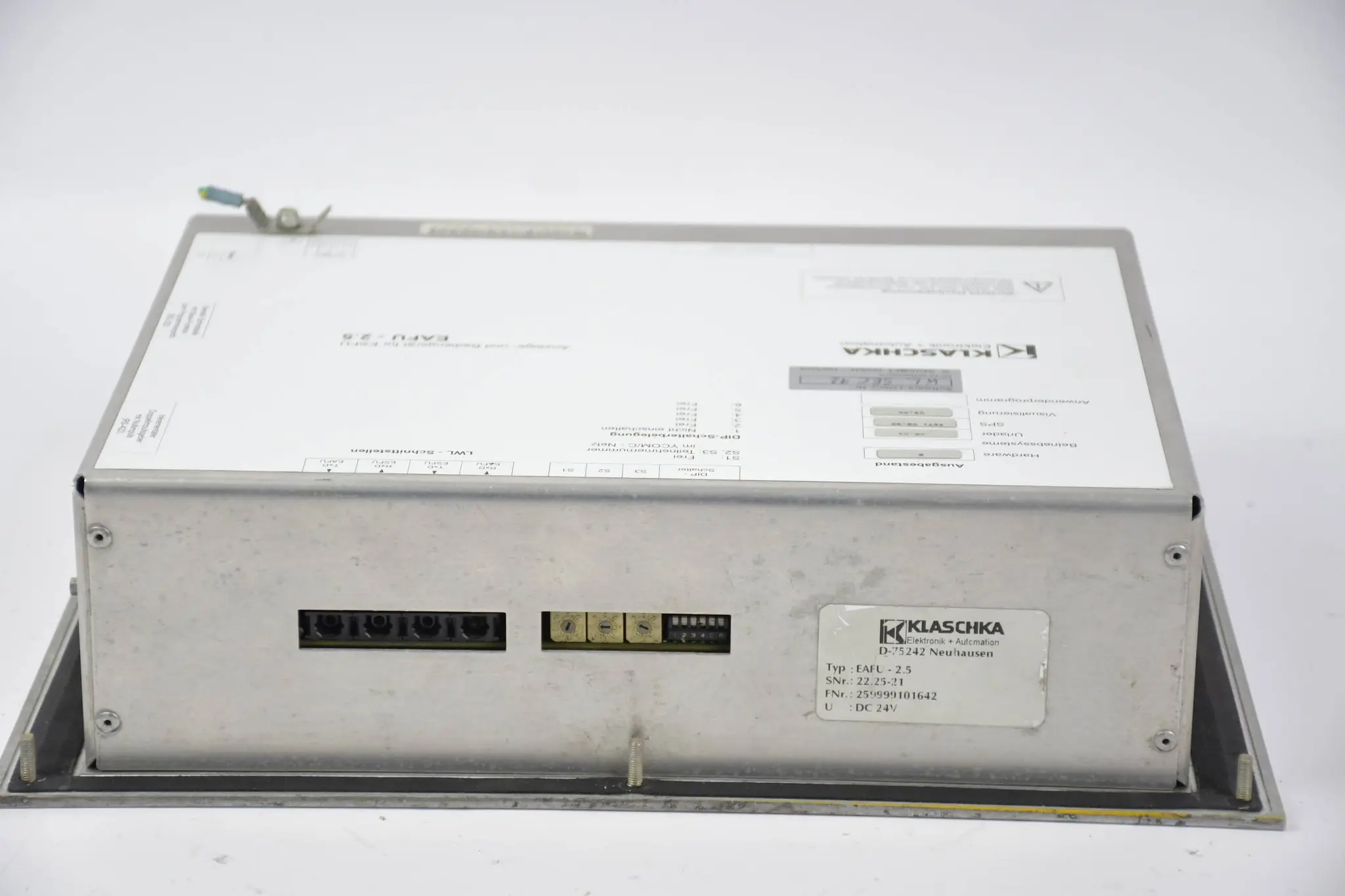 Produktfoto 1 von Klaschka Anzeige- und Bedienungsgerät für ESFU EAFU-2.5 ( EAFU - 2.5 )