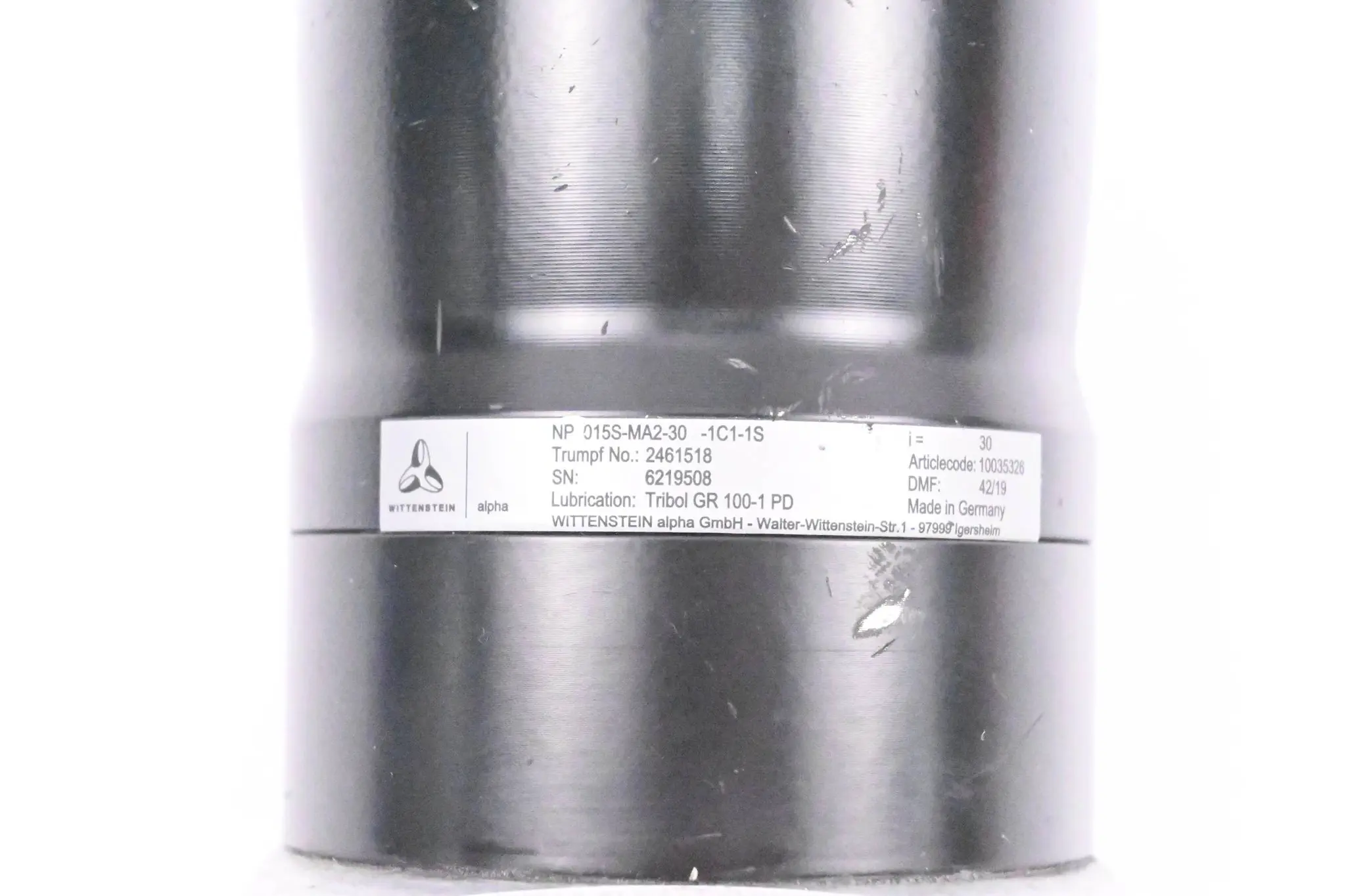Produktfoto 1 von Wittenstein Planetengetriebe NP015S-MA2-30-1C1-1S ( 2461518 )