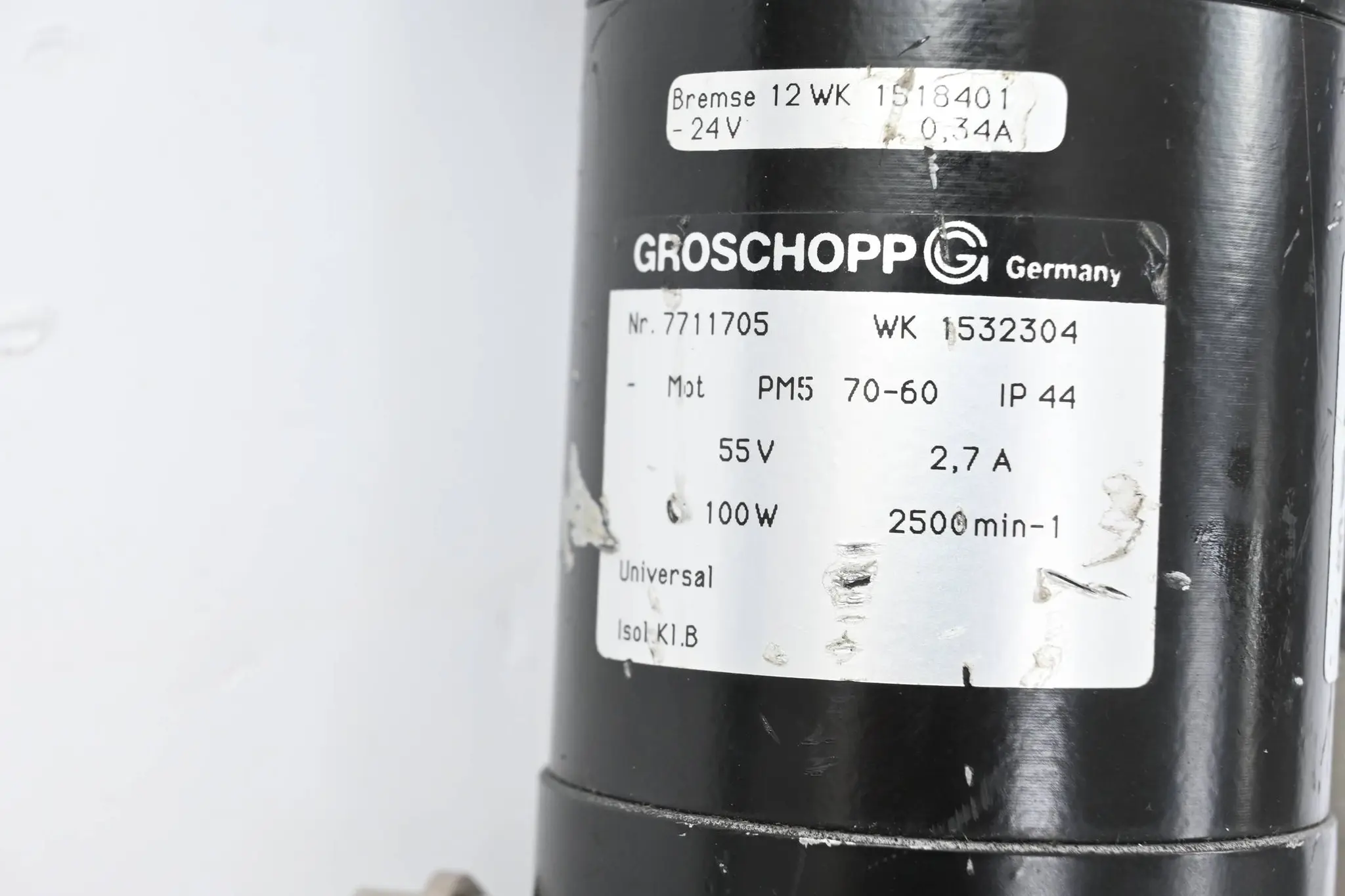 Produktfoto 1 von Groschopp Motor PM5 70-60 ( WK 1532304 )