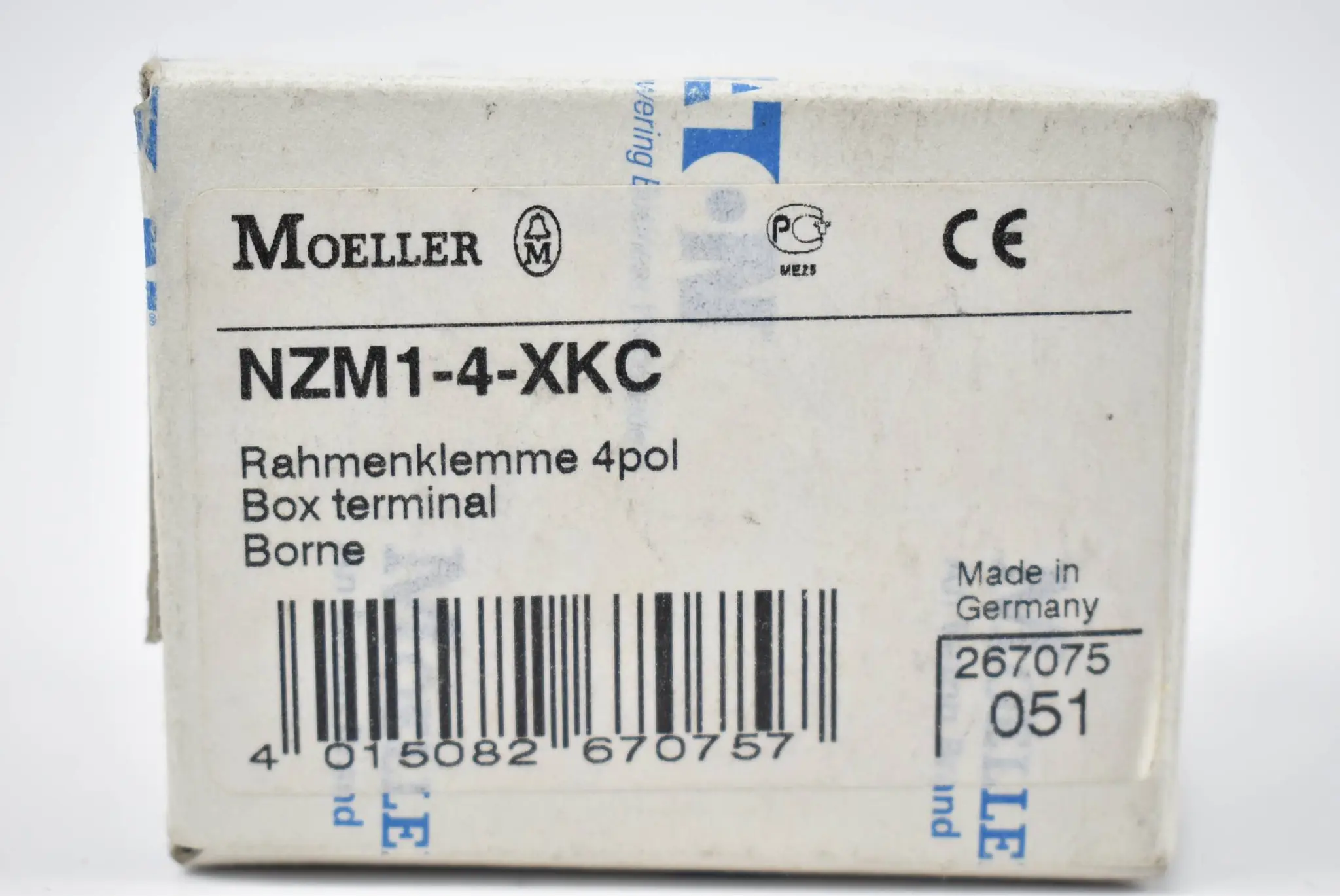 Produktfoto 1 von Moeller Eaton Rahmenklemmen NZM1-4-XKC ( 4 Stück )