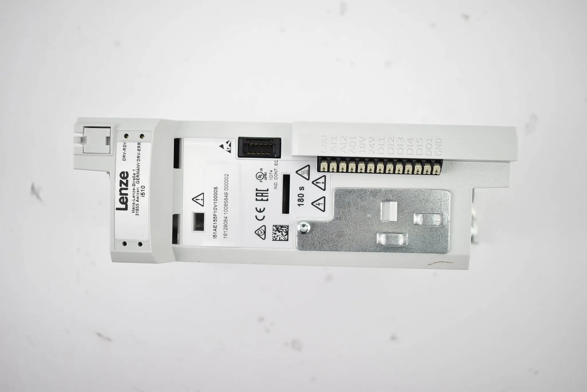 Produktfoto 1 von Lenze i510 Inverter I51AE155F10V10000S ( 400/480VAC 0,55kW 0,75HP )