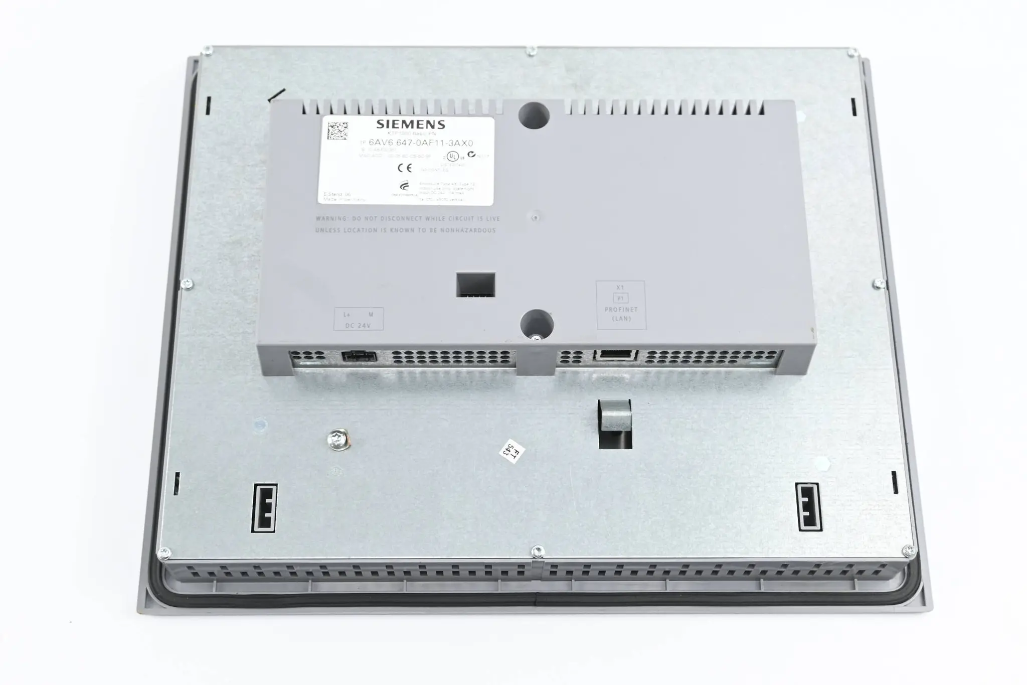 Produktfoto 1 von Siemens Simatic HMI KTP1000 Panel 6AV6647-0AF11-3AX0 ( 6AV6 647-0AF11-3AX0 ) E6