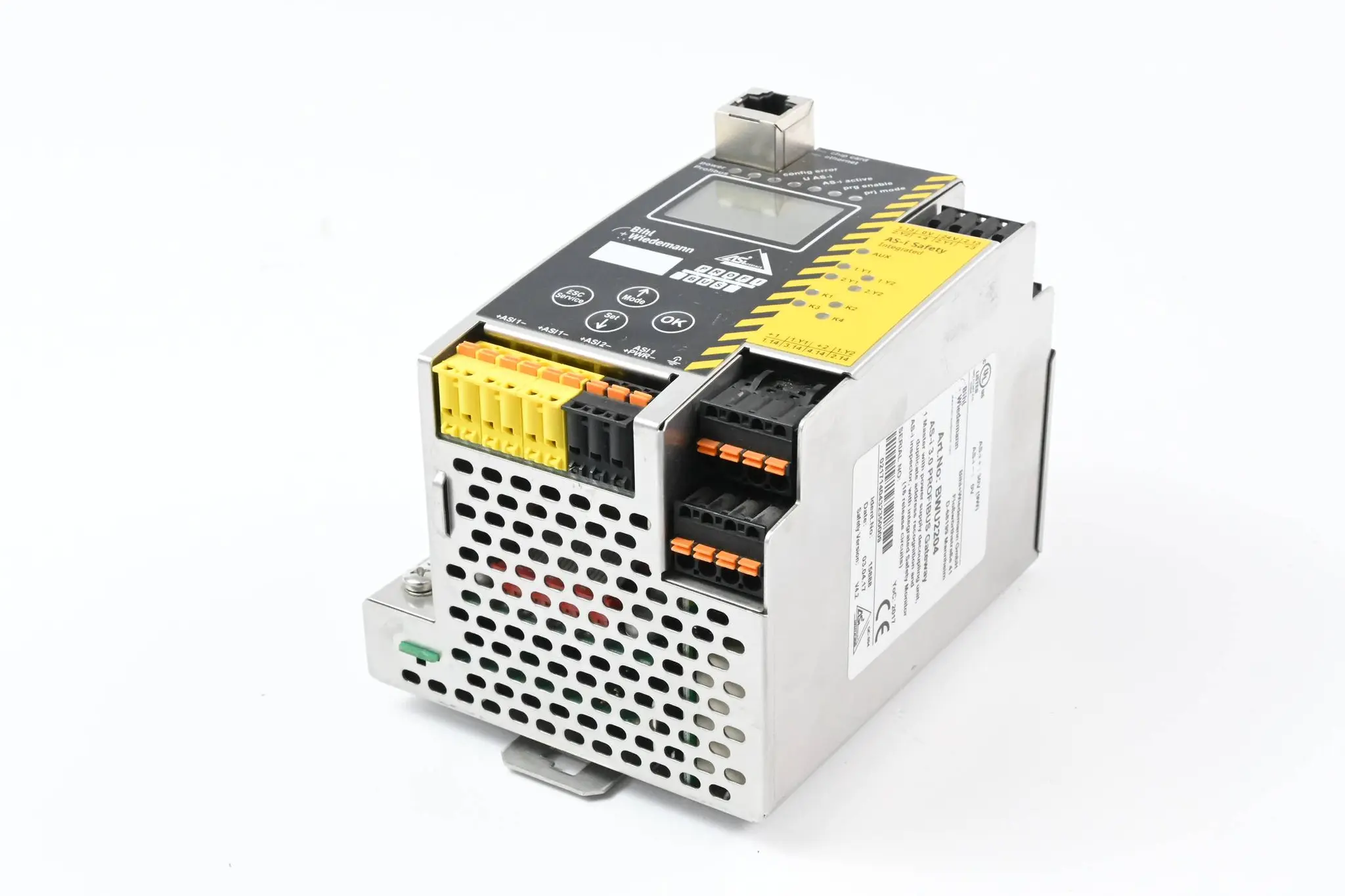 Produktfoto 1 von Bihl + Wiedemann AS-i 3.0 Profibus Gateway BWU2204 ( 15888 )