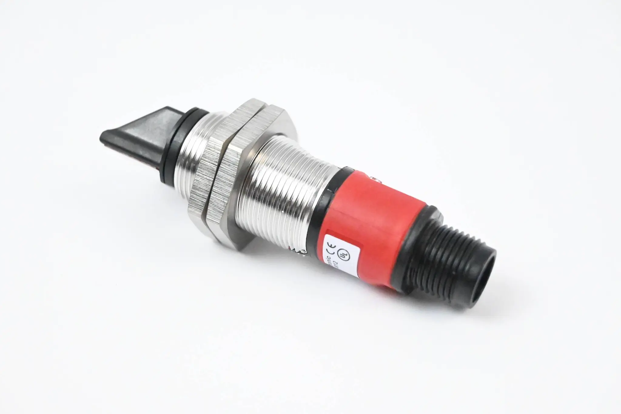 Produktfoto 1 von Leuze Electronic Reflex-Lichtschranke polarisiert PRK328.W3/4P-M12 ( 50122689 )