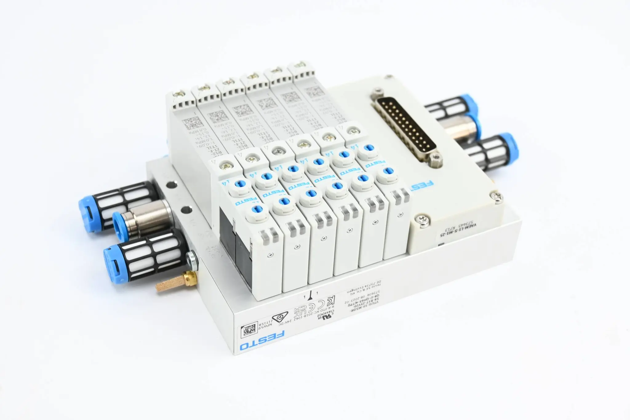 Produktfoto 1 von Festo Ventilinsel VTUG-10-MSDR-S8-B1T-25V20-Q8-U-QH6S-4JTPJJ ( 573606 )