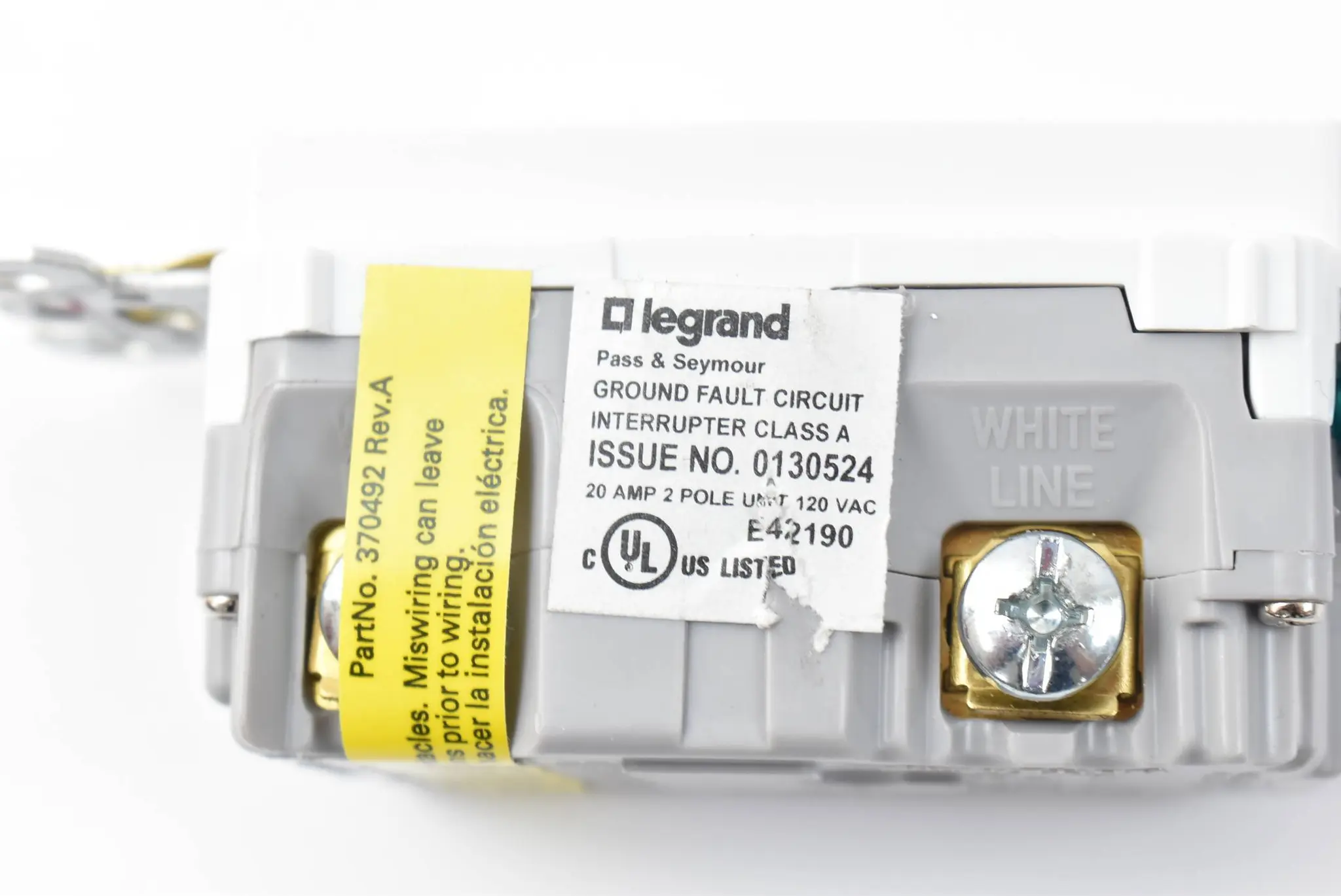 Produktfoto 1 von Legrand Schutzschaltersteckdose ( 0130524 )