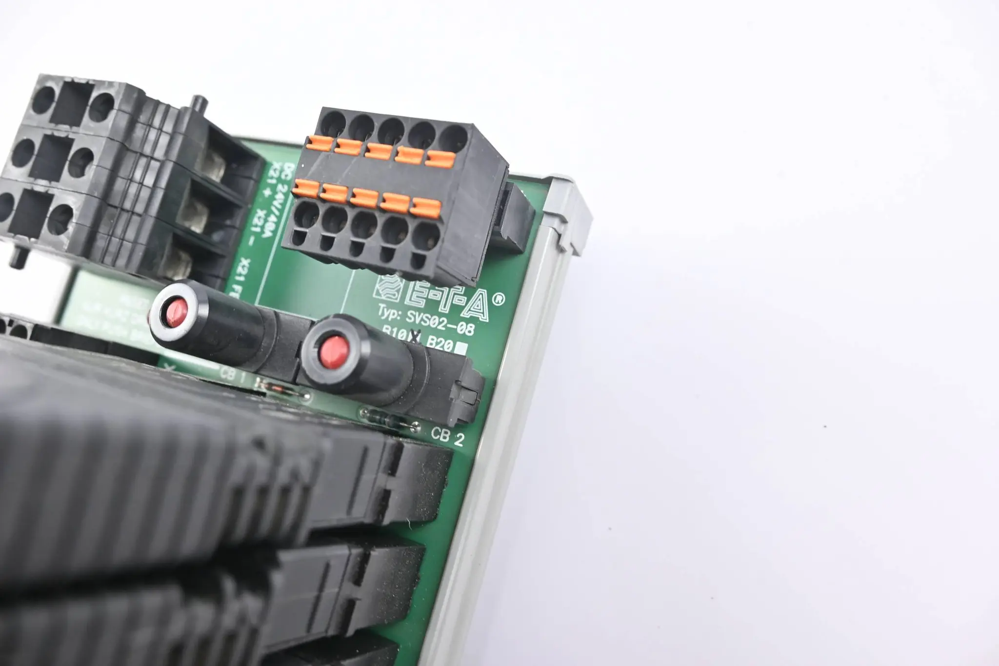 Produktfoto 1 von E-T-A ETA Stromverteilungssystem konfiguriert SVS02-08 B10 inkl. ESX10 + SB-S11