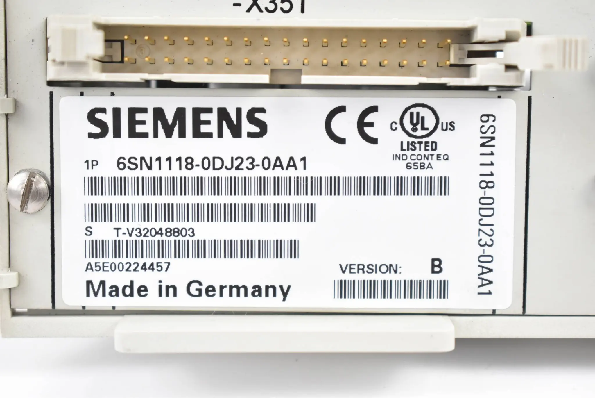 Produktfoto 1 von Siemens Simodrive 611 Digital 6SN1118-0DJ23-0AA1 ( 6SN1 118-0DJ23-0AA1 ) E.B