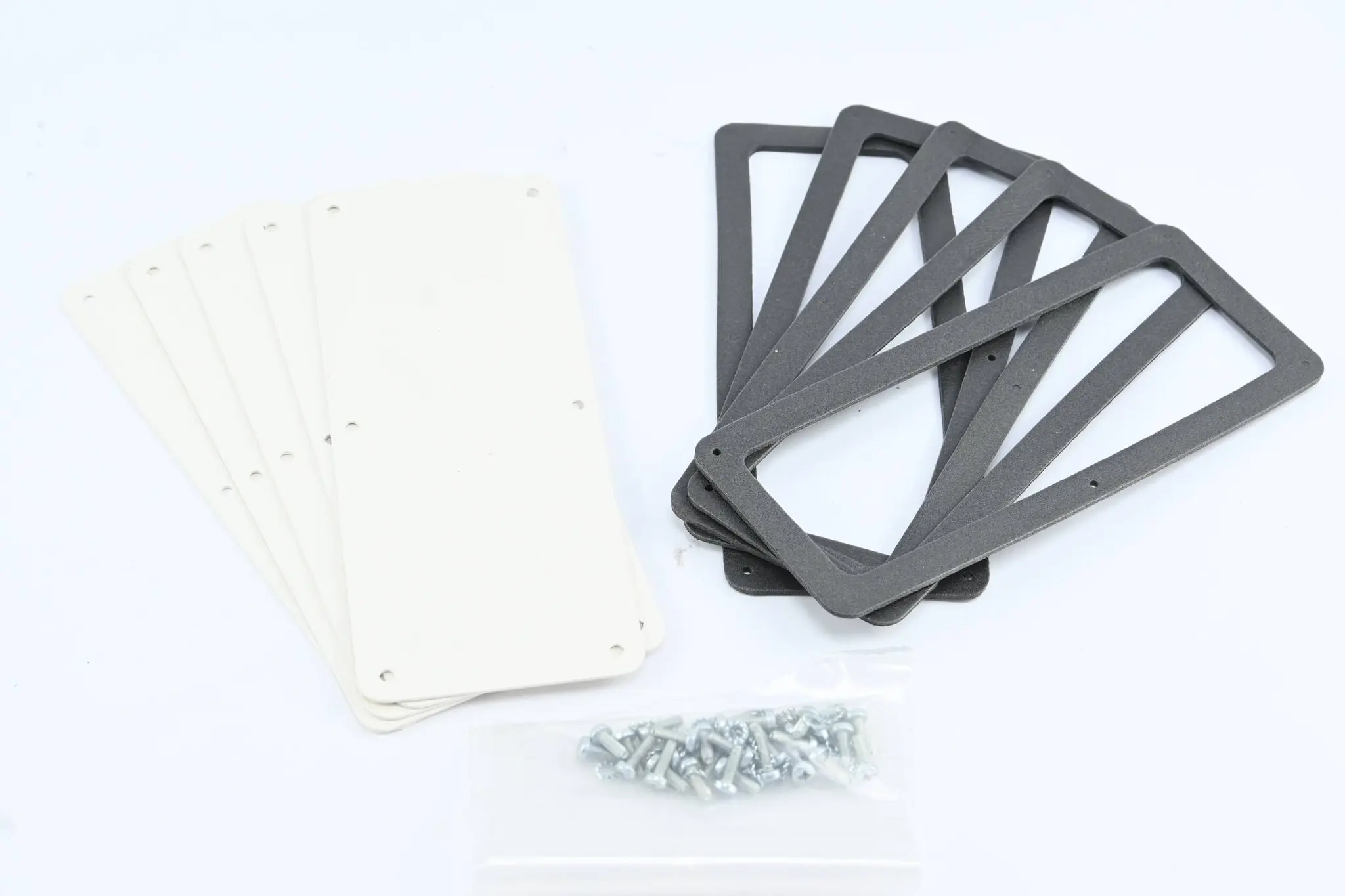 Produktfoto 1 von Rittal 5 Stück Metall-Flanschplatte SZ 1158.500