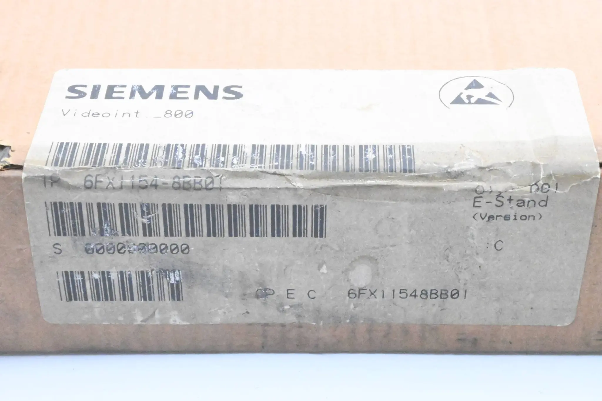 Produktfoto 1 von Siemens Sinumerik Video Anschaltung 6FX1154-8BB01 ( 6FX1 154-8BB01 ) E.C