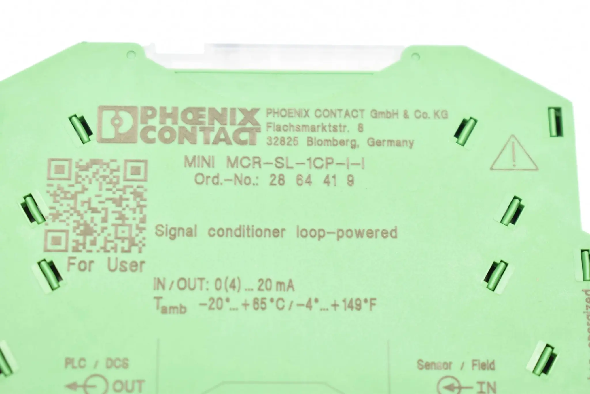 Produktfoto 1 von Phoenix contact Passivtrenner Mini MCR-SL-1CP-I-I ( 28 64 41 9 ) ( 2864419 )