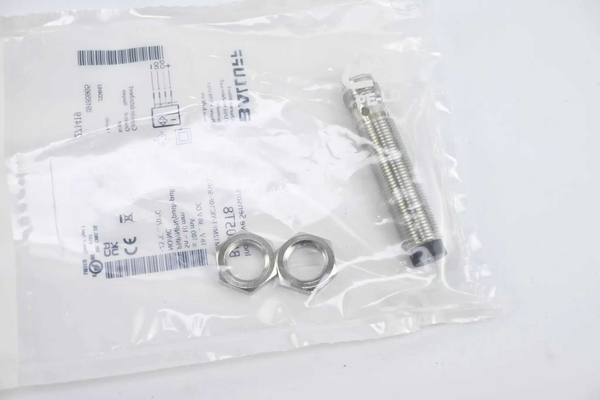 Produktfoto 1 von Balluff Induktiver Näherungsschalter BES05T8 ( BES M12MF1-YIC10F-S04G )