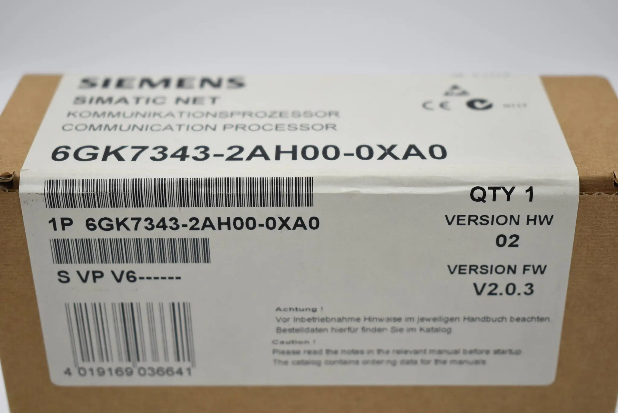 Produktfoto 1 von Siemens simatic NET CP343-2 6GK7 343-2AH00-0XA0 ( 6GK7343-2AH00-0XA0 ) E02