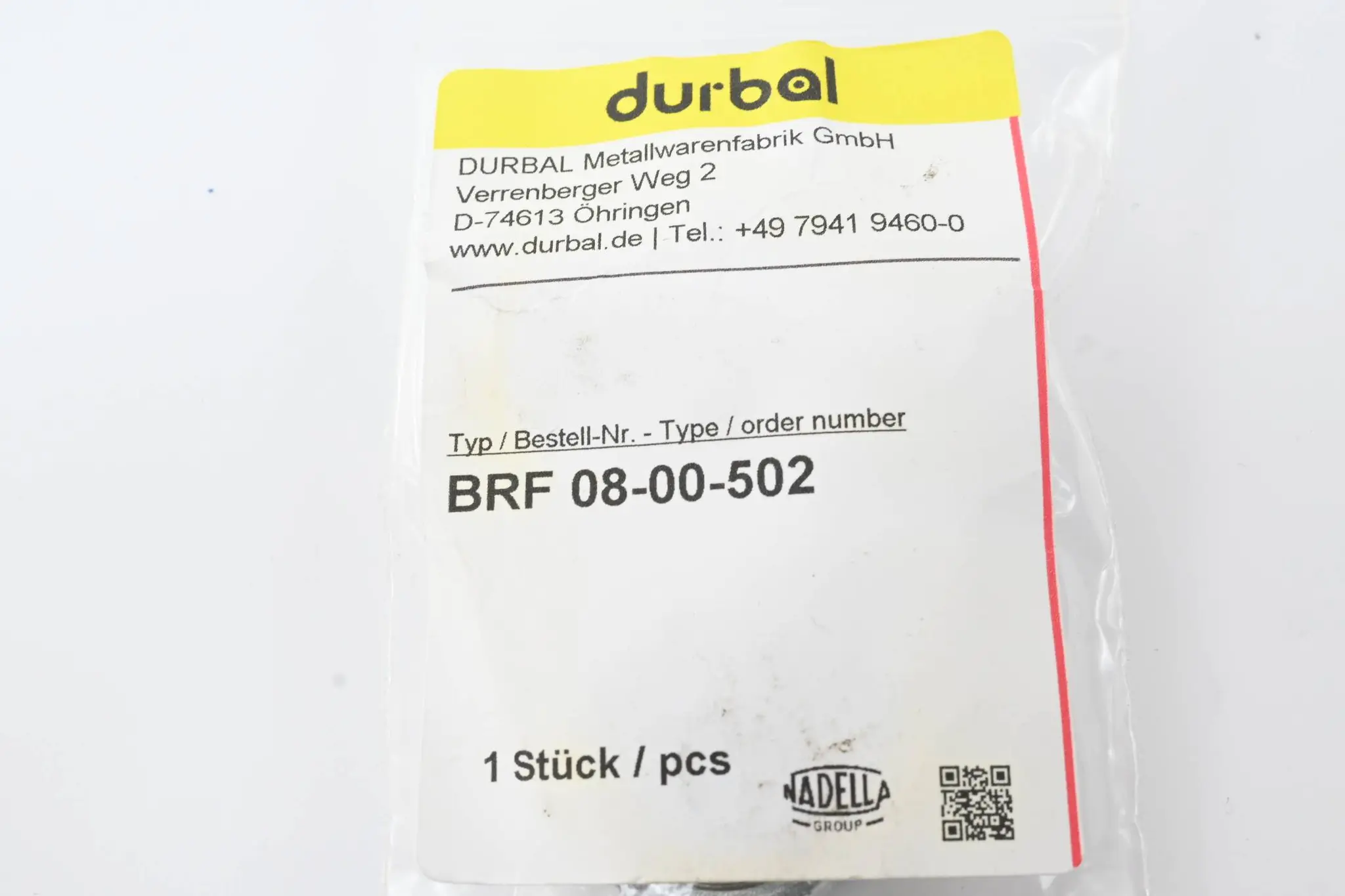 Produktfoto 1 von Durbal Gelenkkopf 08-00-502