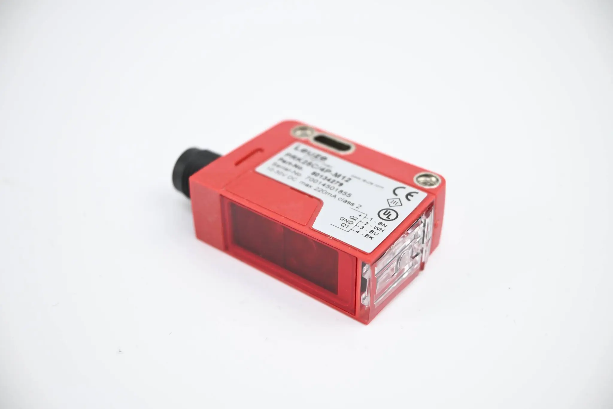 Produktfoto 1 von Leuze Electronic Reflexions-Lichtschranke PRK25C/4P-M12 ( 50134279 )