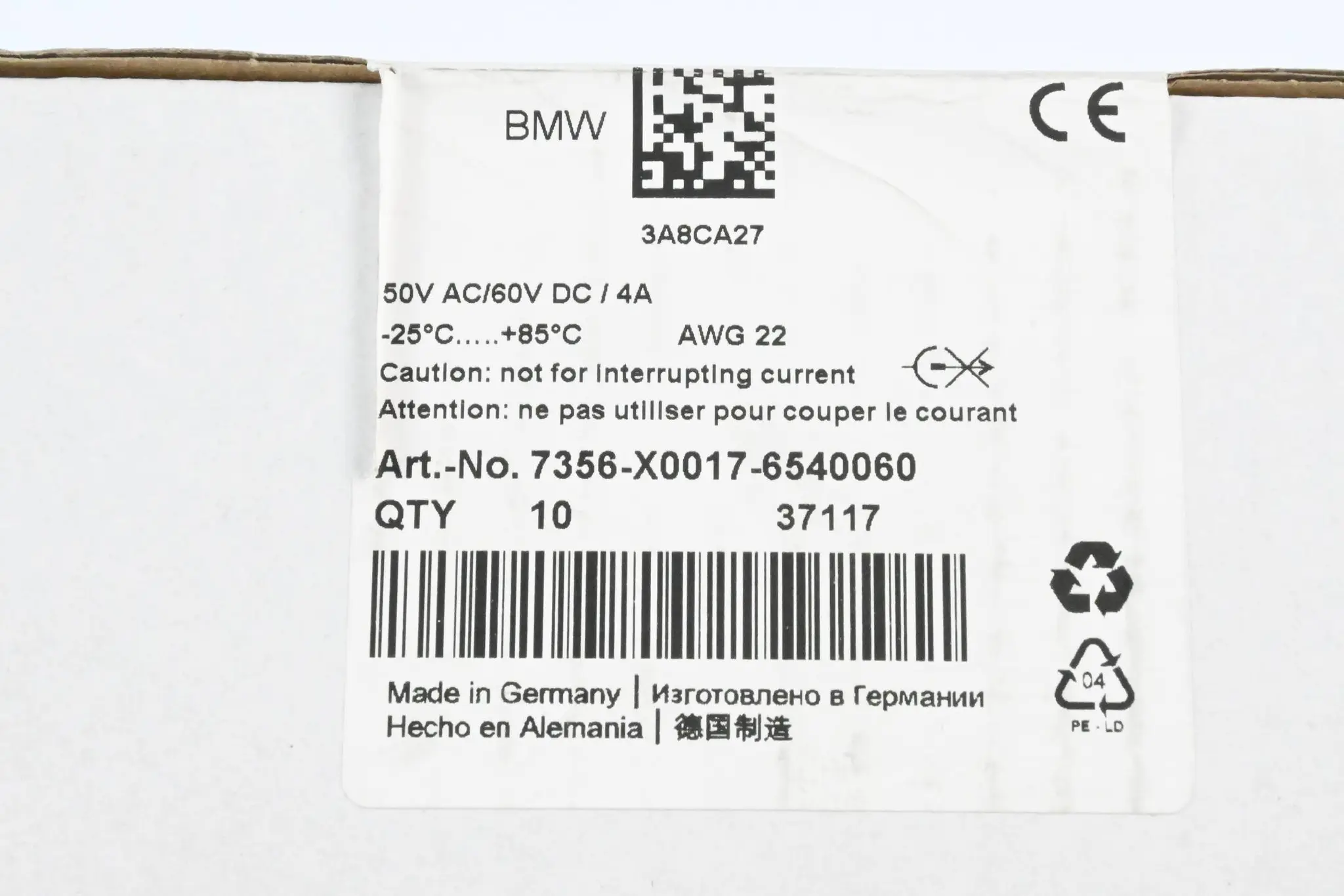 Murr Elektronik T-Stück M12 St. 0° / 2x M12 Bu. 0° mit Kabel 7356-X0017-6540060