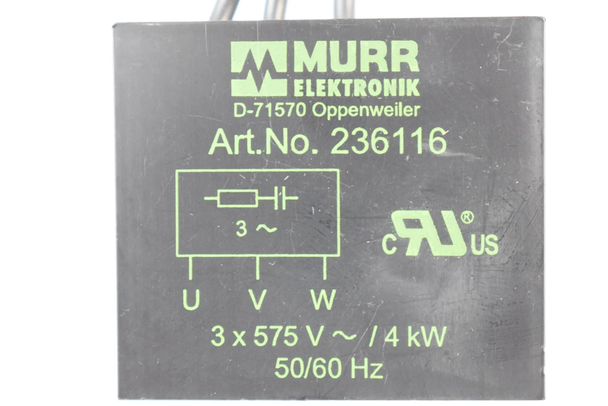 Produktfoto 1 von Murr elektronik Entstörmodul RC 3 BU/022-575/4 ( 236116 )