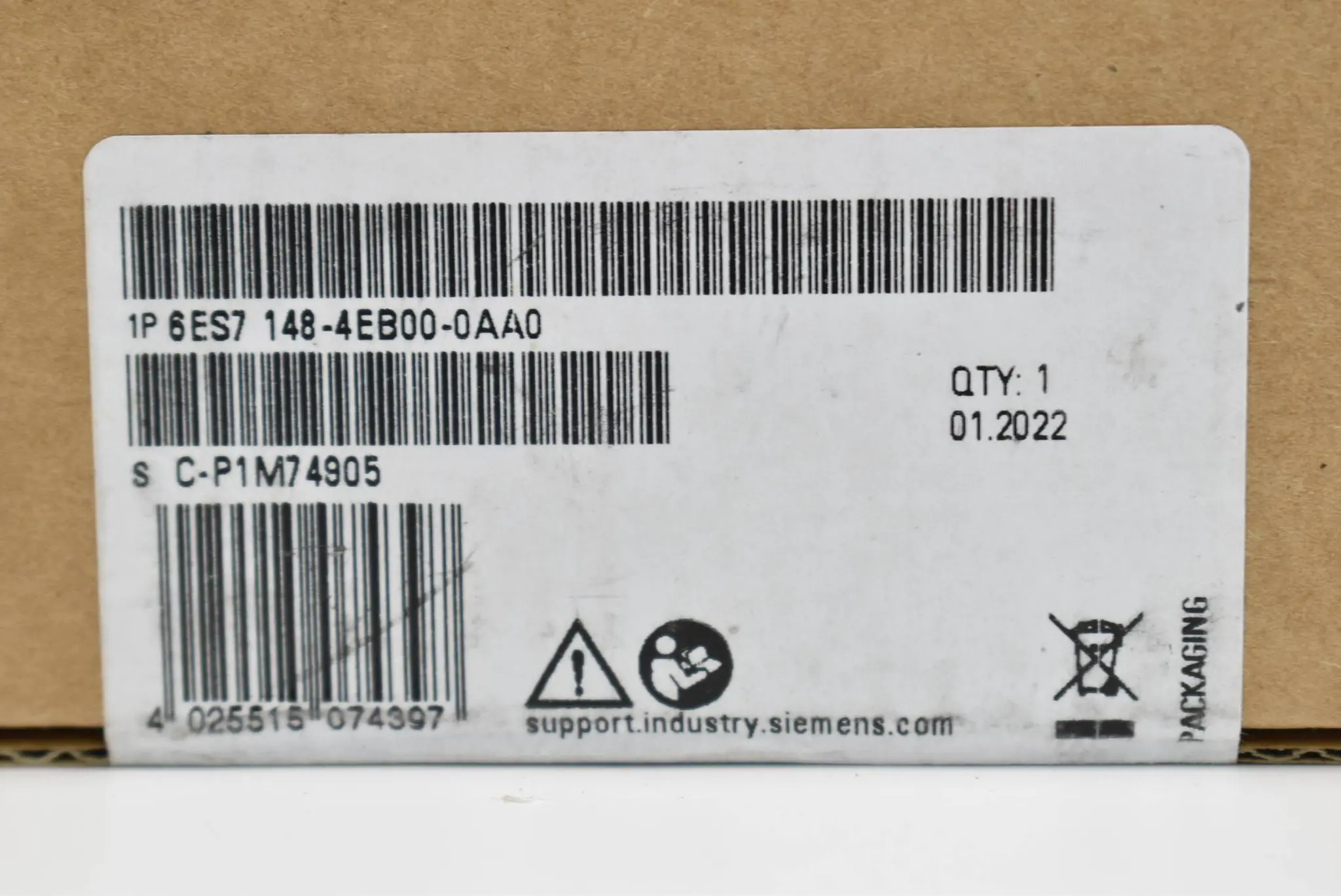Produktfoto 1 von Siemens simatic DP ET 200 PRO 6ES7 148-4EB00-0AA0 ( 6ES7148-4EB00-0AA0 ) E3